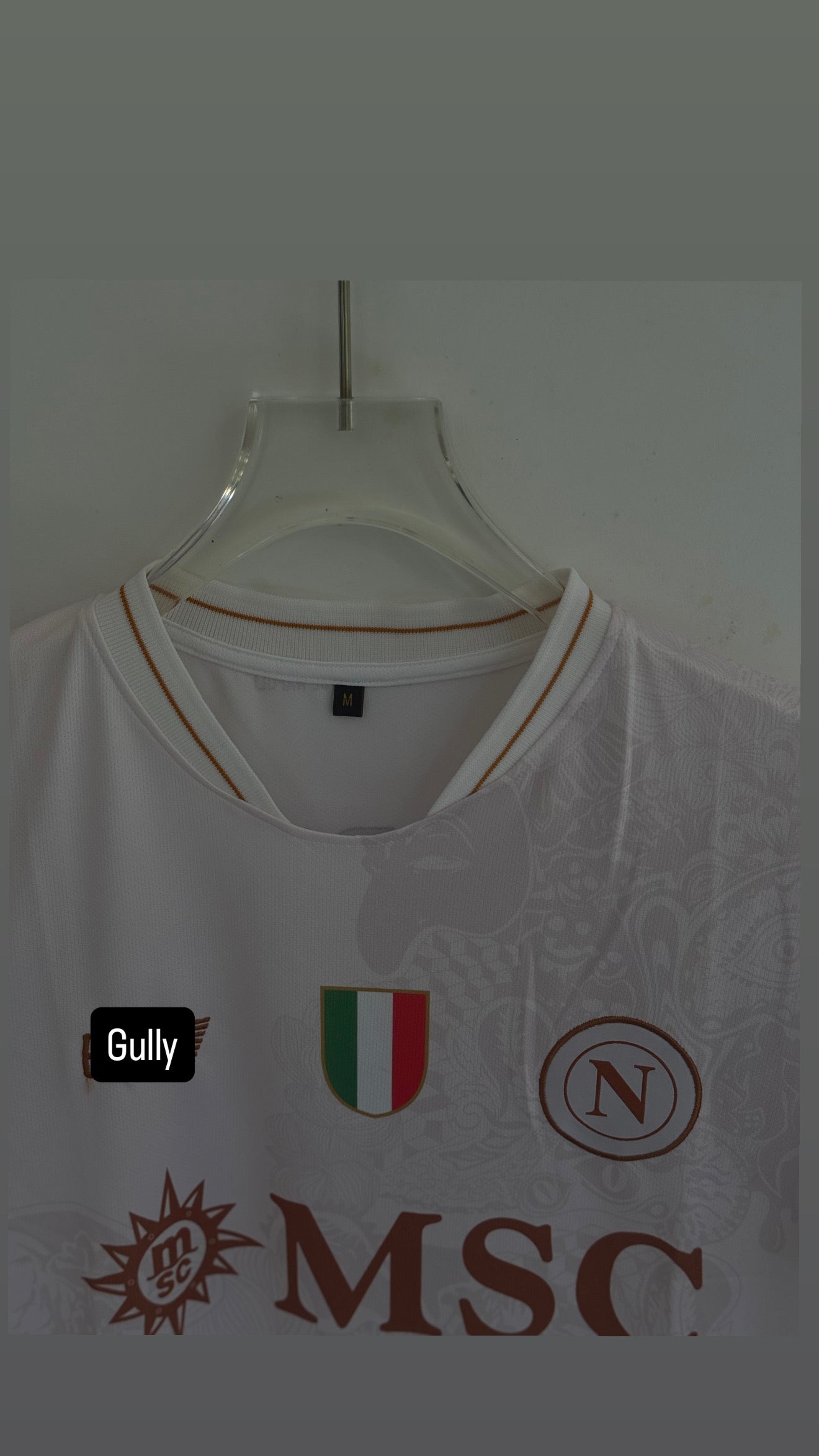 DE BRUYNE NAPOLI 25/26 AWAY KIT – Gully Sports India