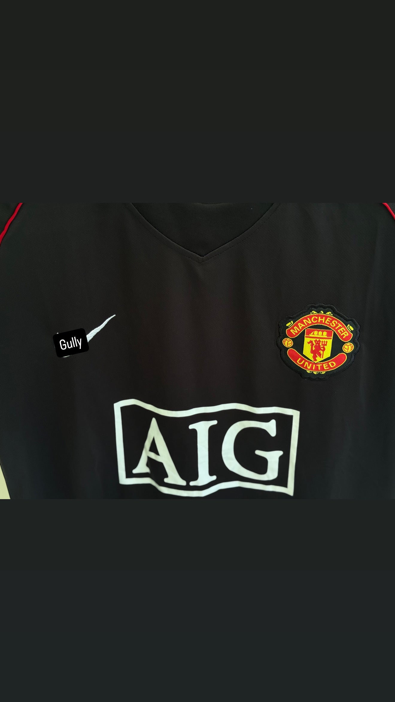 UNITED 2008 AWAY KIT MASTER QUALITY EMBROIDERY