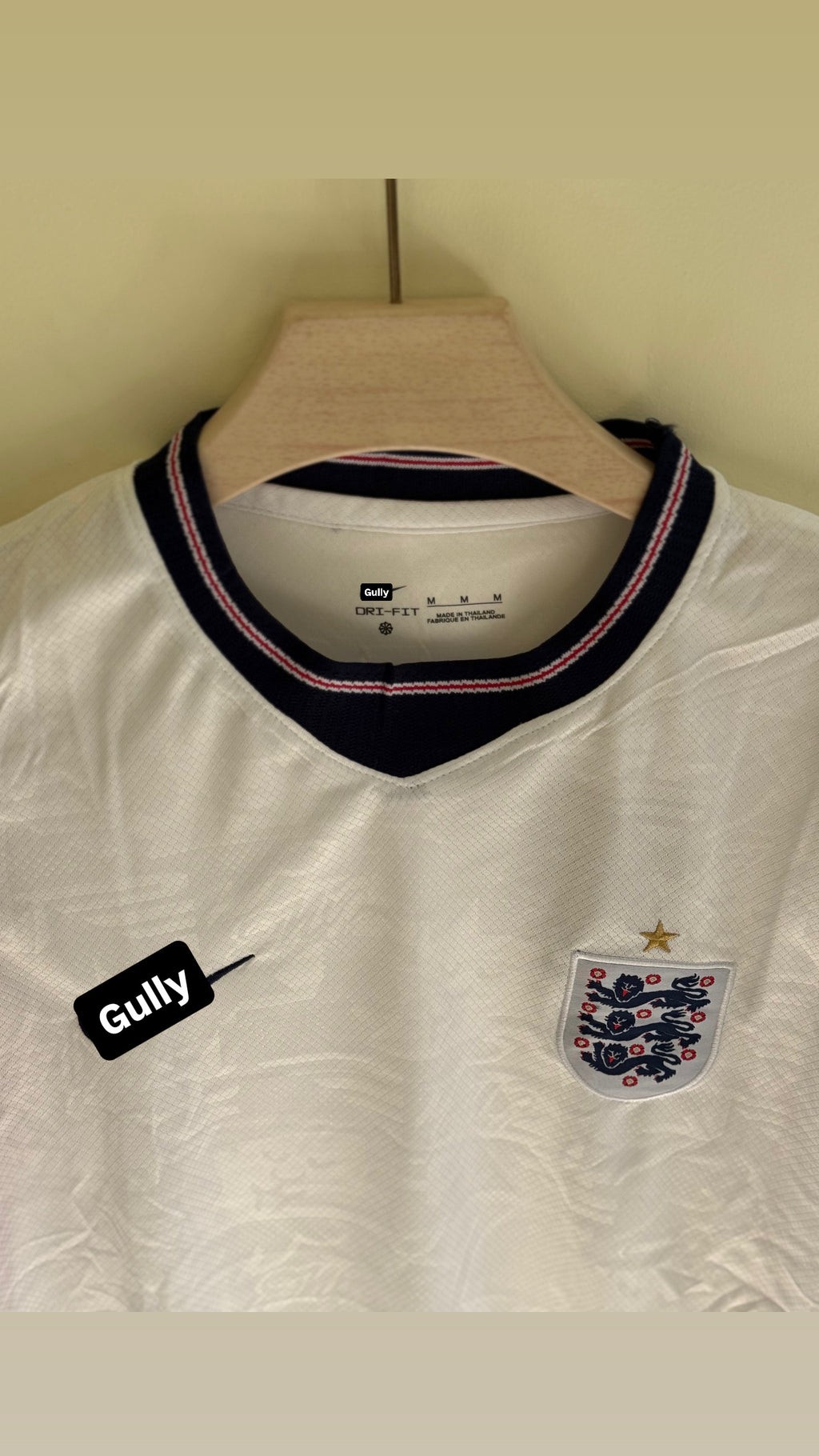 ENGLAND WORLD CUP HOME KIT MASTER QUALITY EMBROIDERY