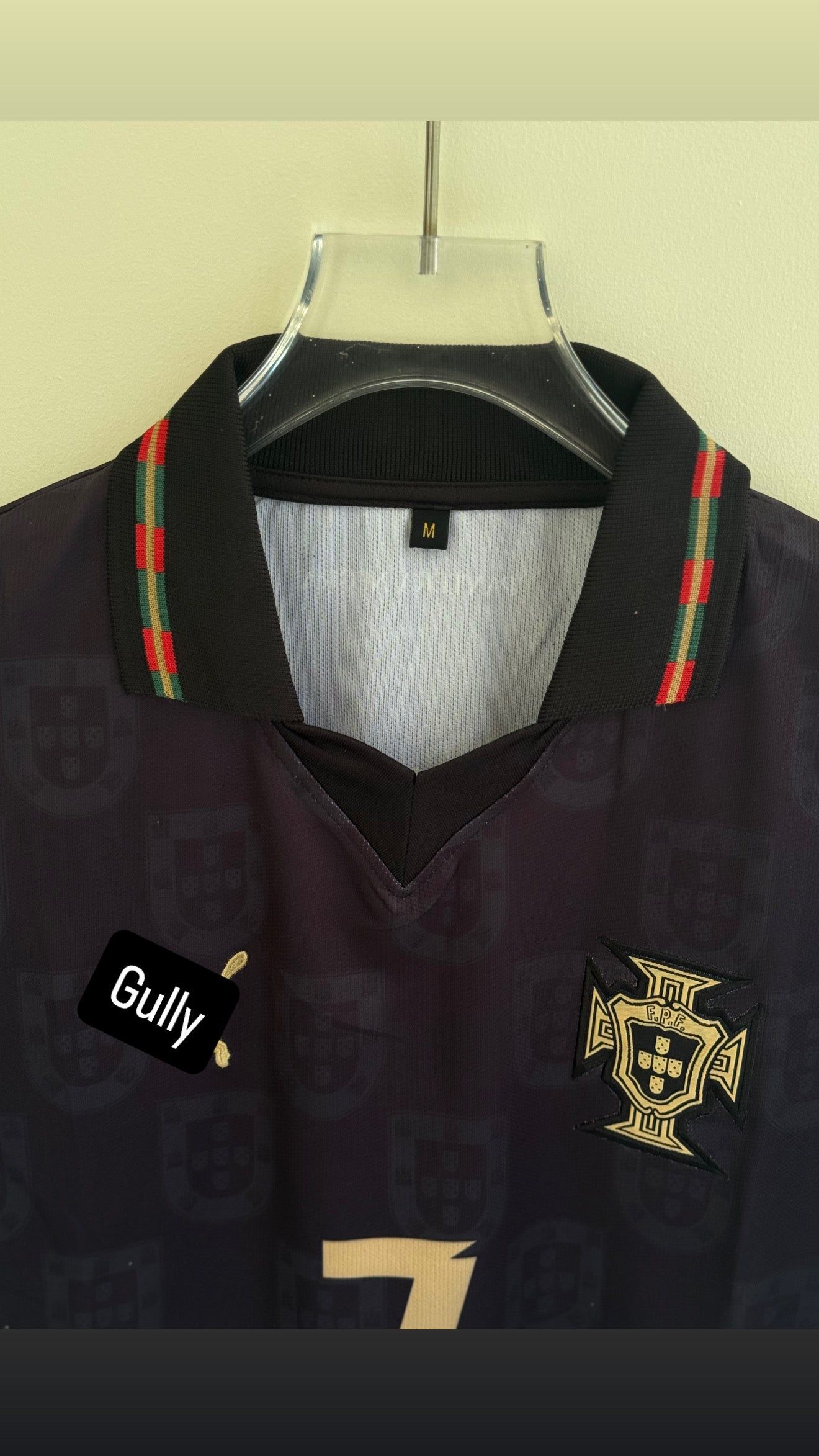 RONALDO PORTUGAL SPECIAL KIT 2026 POLO FULL SLEEV EMBROIDERY