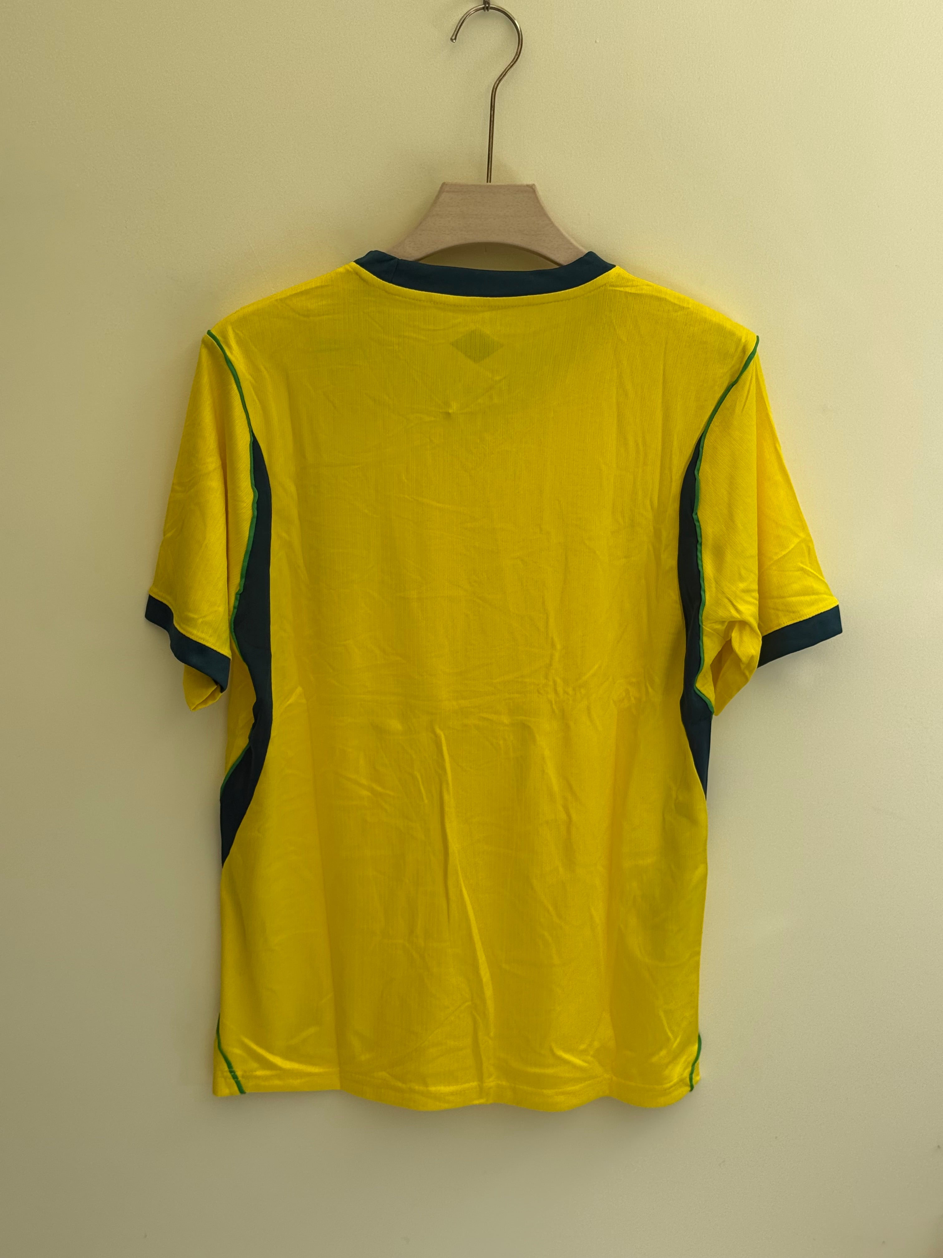 BRAZIL WORLD CUP HOME KIT MASTER QUALITY EMBROIDERY
