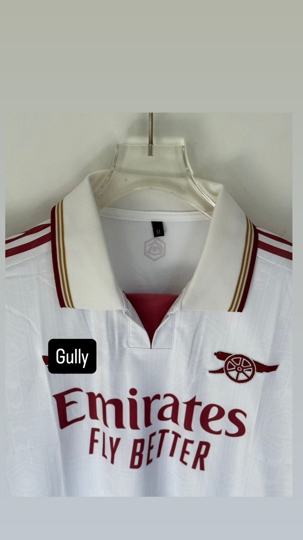 SAKA ARSENAL 25/26 AWAY KIT POLO EMBROIDERY