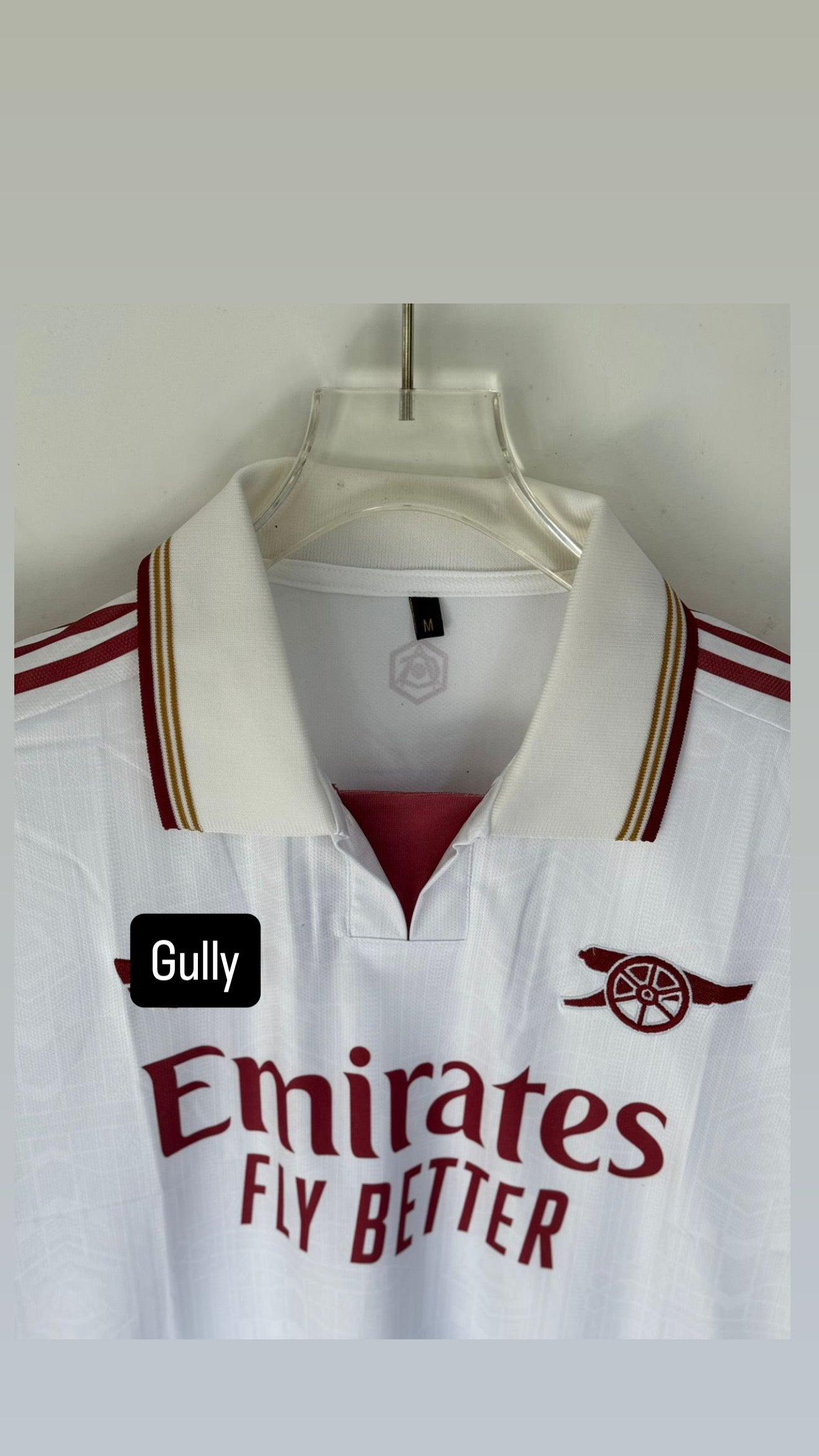 SAKA ARSENAL 25/26 AWAY KIT POLO EMBROIDERY