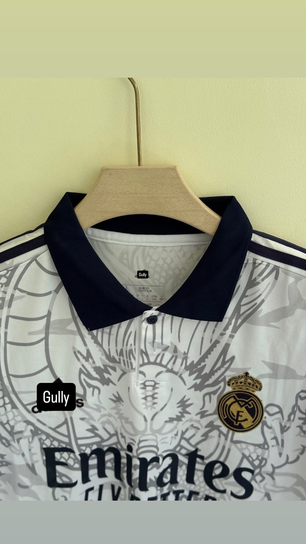 REAL MADRID DRAGON KIT MASTER QUALITY EMBROIDERY
