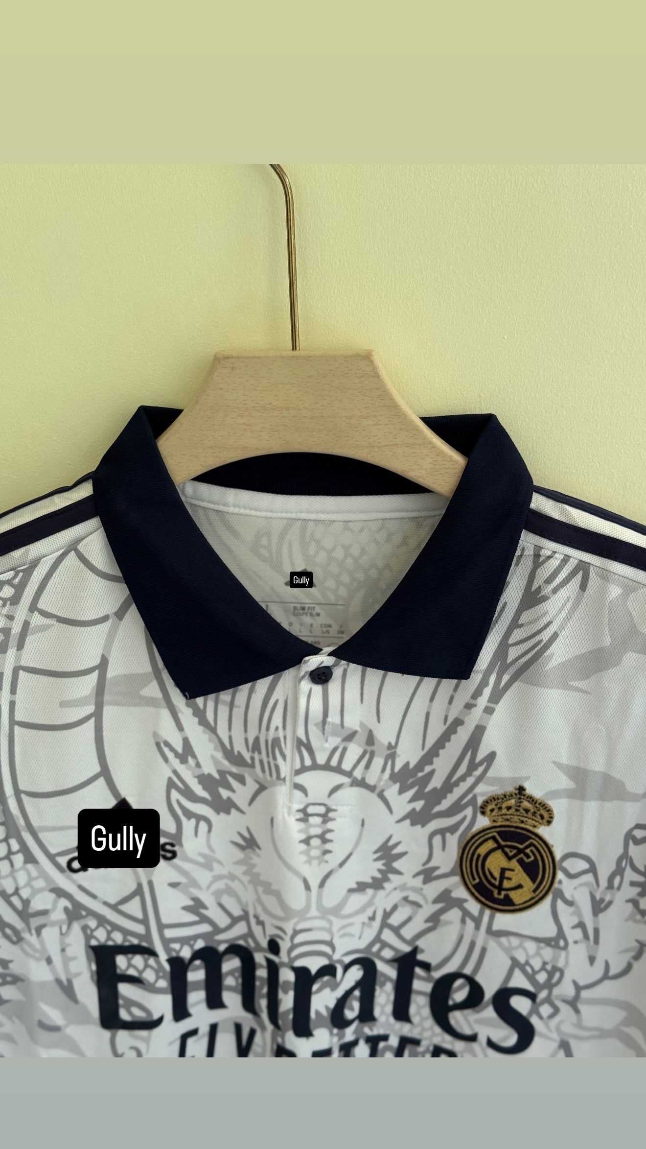REAL MADRID DRAGON KIT MASTER QUALITY EMBROIDERY