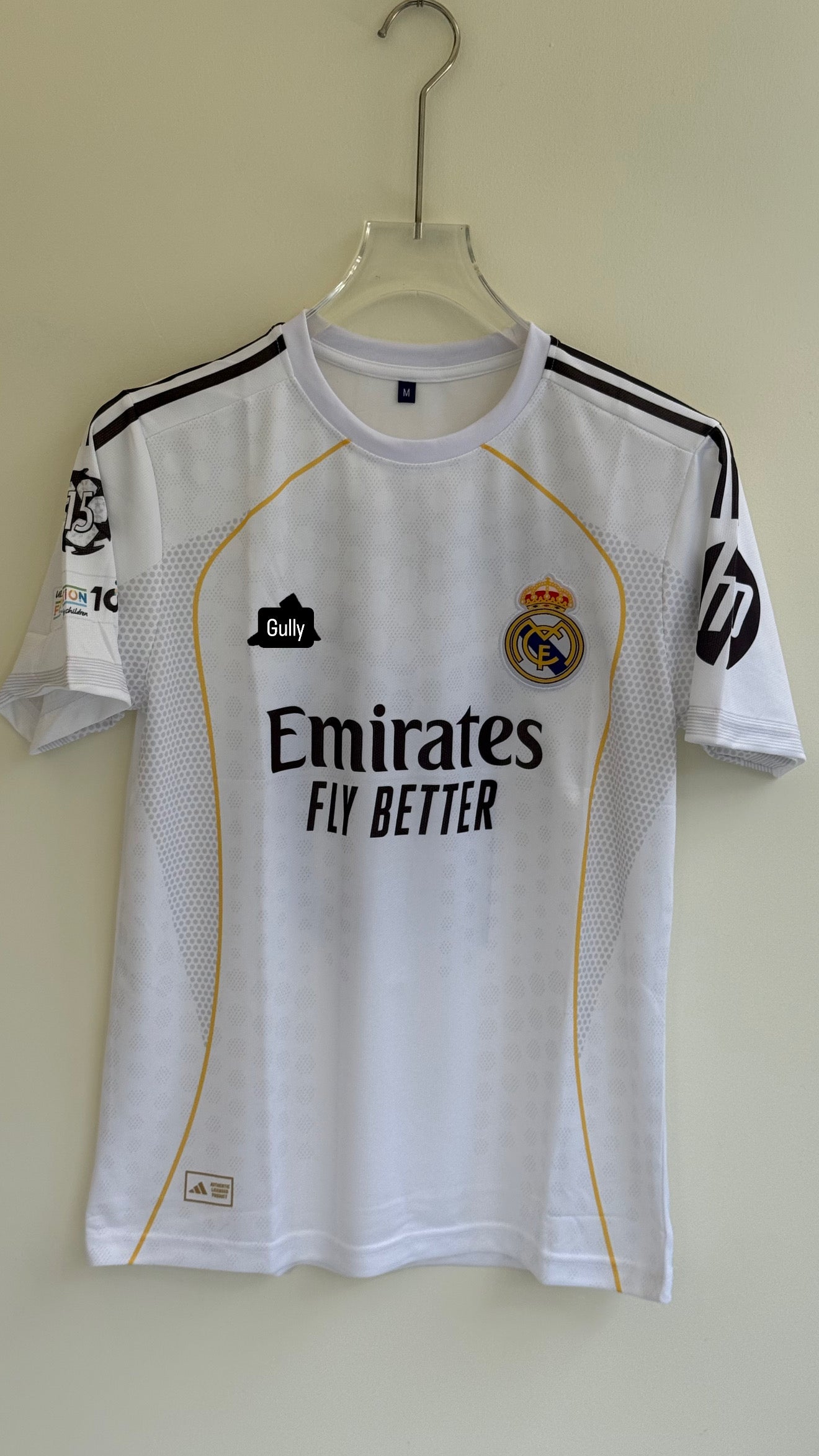 MBAPPE REAL MADRID HOME KIT 25/26 EMBROIDERY