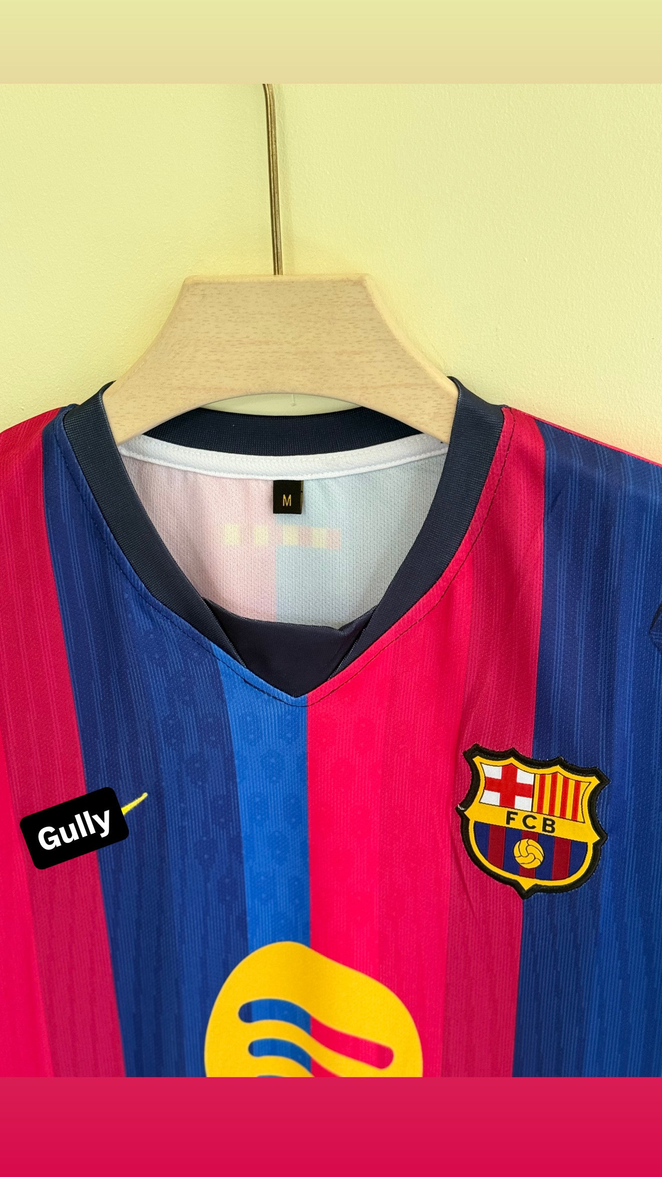 PEDRI BARCELONA HOME KIT 26/27 EMBROIDERY