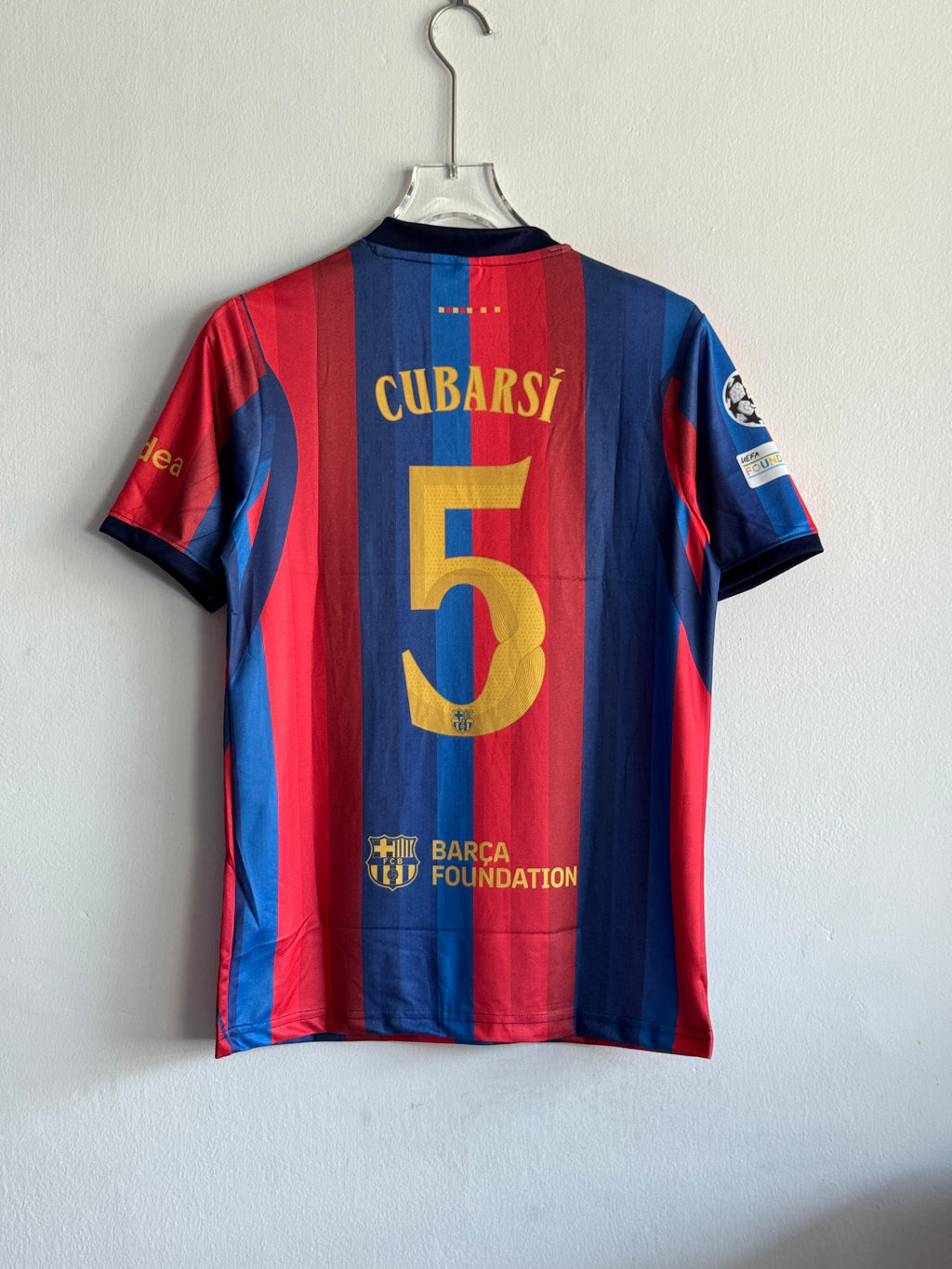 CUBARSI BARCELONA HOME KIT 26/27 EMBROIDERY