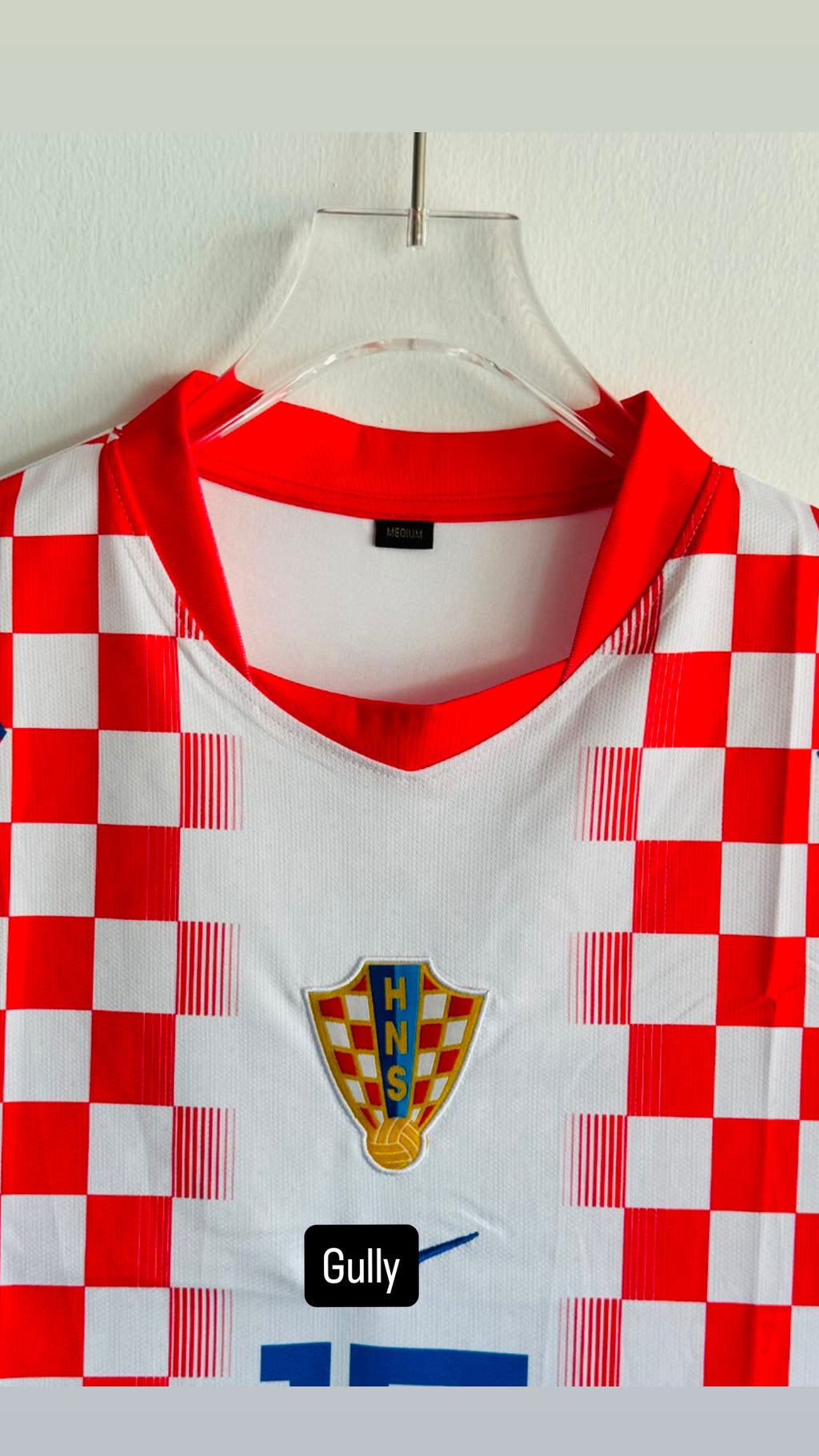 MODRIC CROATIA 2026 WORLD CUP HOME KIT EMBROIDERY