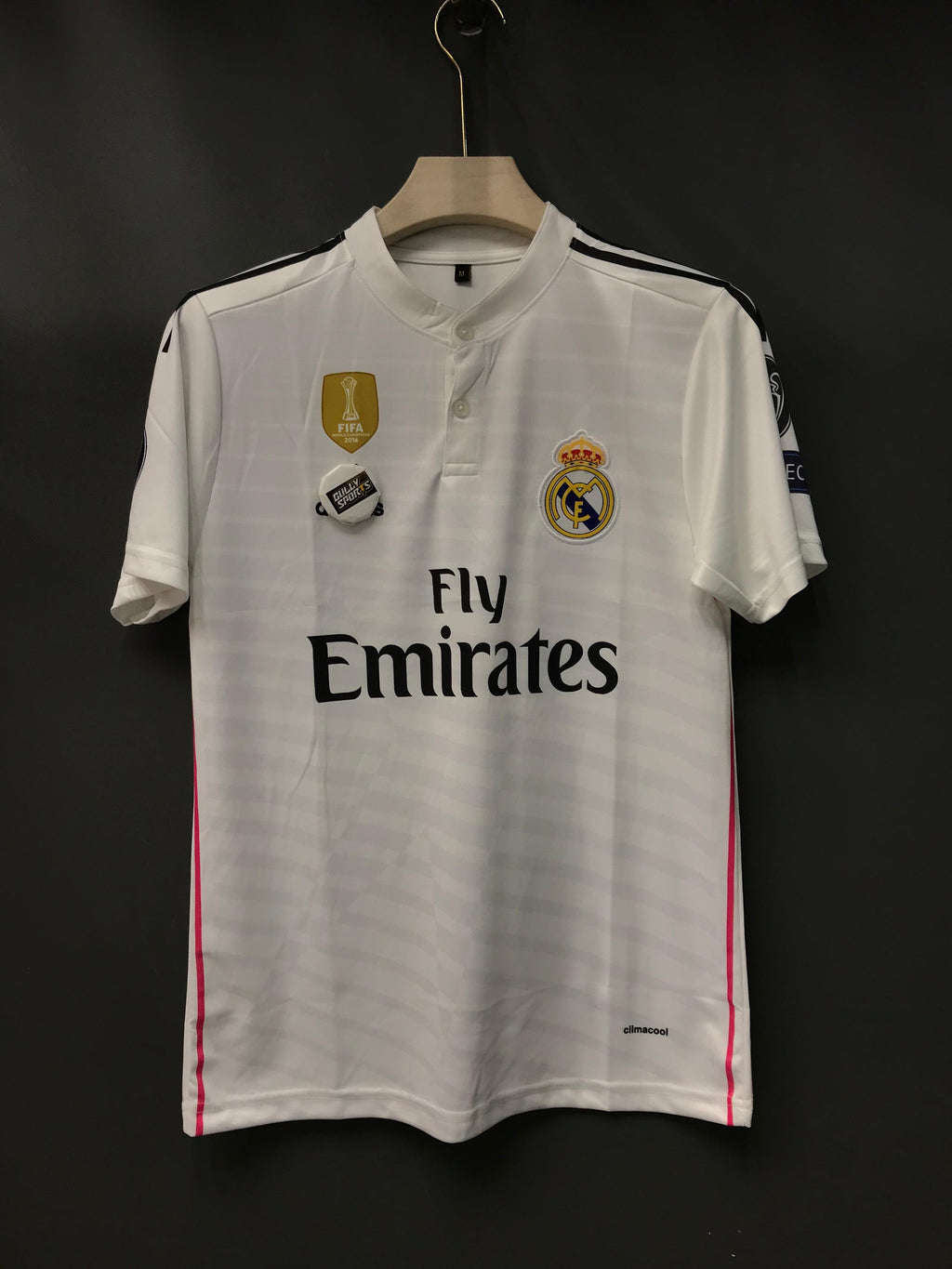 RONALDO 2014 REAL MADRID HOME KIT EMBROIDERY