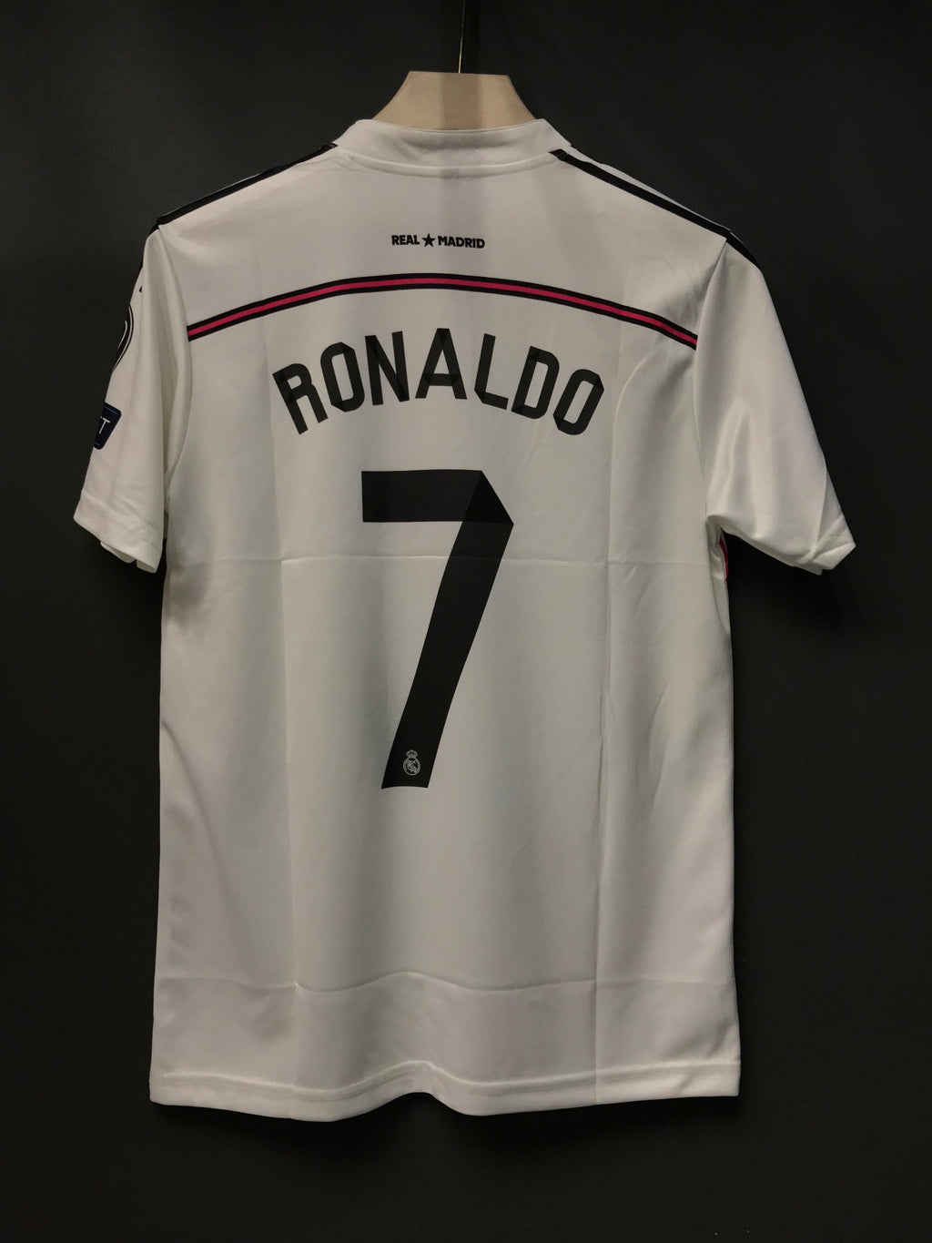 RONALDO 2014 REAL MADRID HOME KIT EMBROIDERY