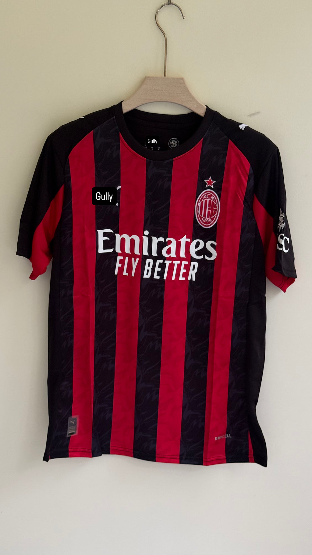 AC MILAN 25/26 HOME KIT MASTER QUALITY EMBROIDERY