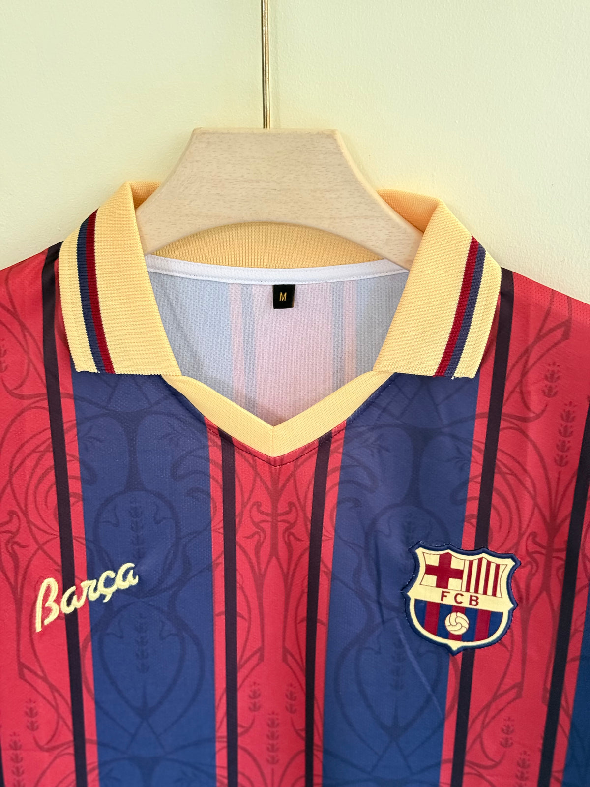 MESSI BARCELONA 125 th ANNIVERSARY KIT POLO EMBROIDERY