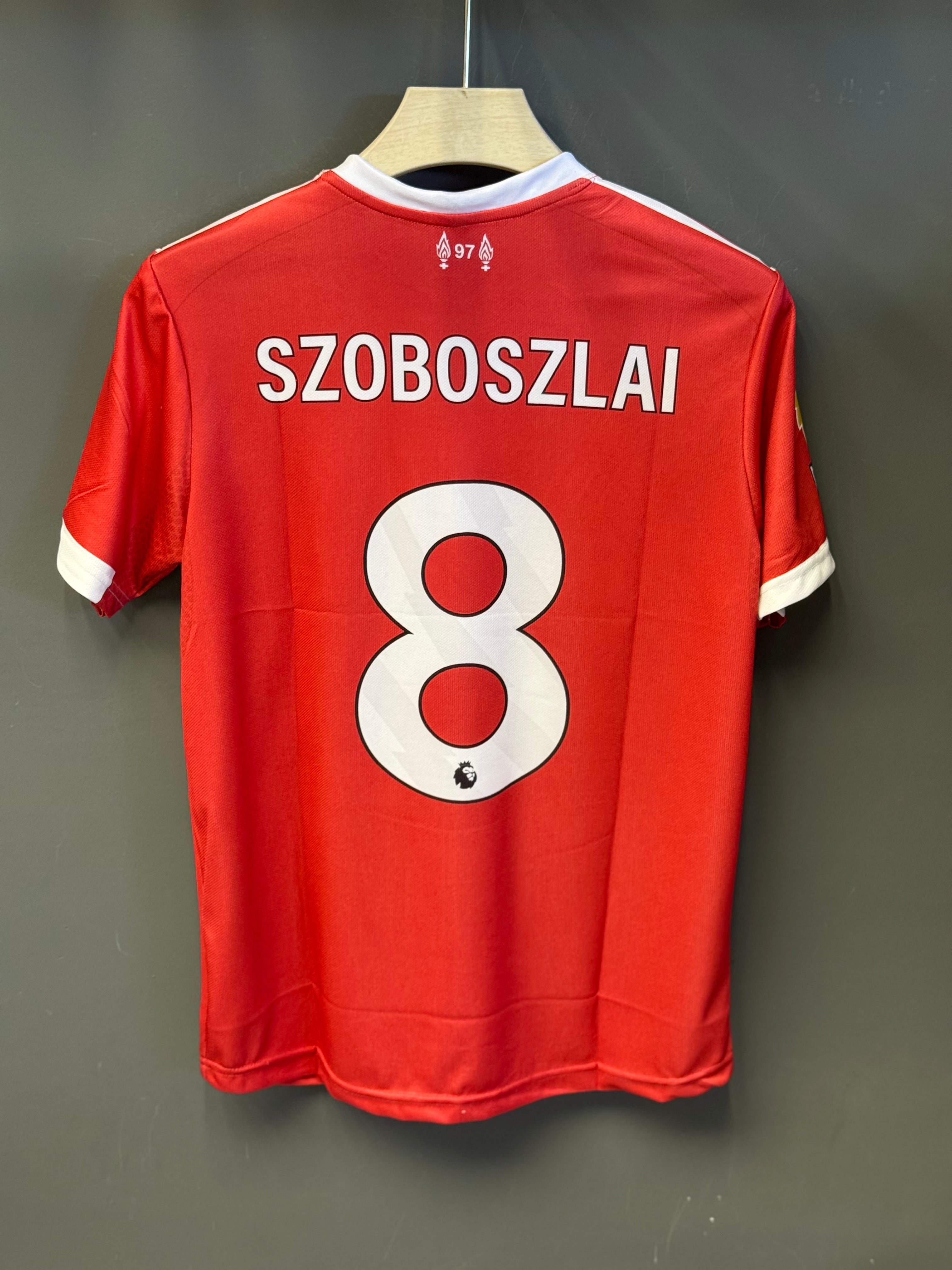 SZOBOSZLAI LIVERPOOL HOME 25/26 EMBROIDERY – Gully Sports India