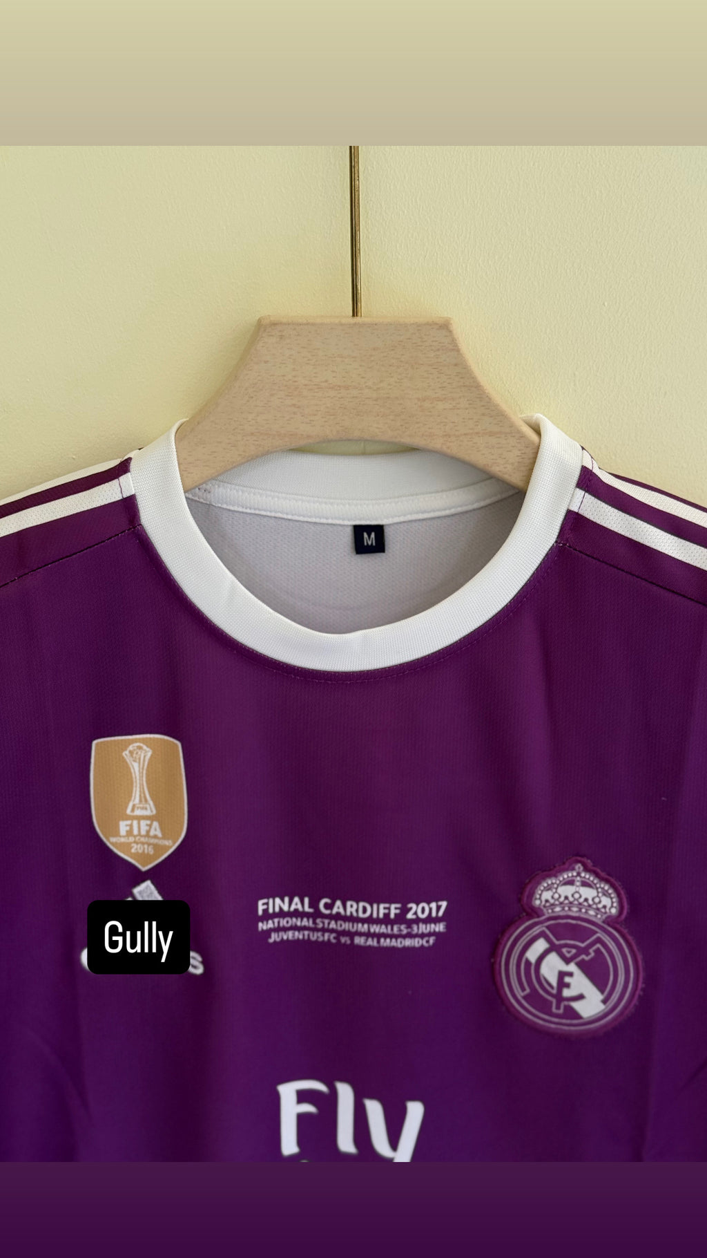 RONALDO REAL MADRID 2016/17 AWAY KIT FULL SLEEV EMBROIDERY
