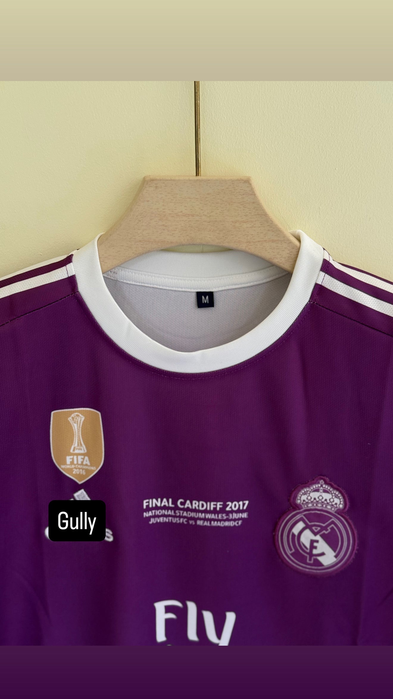 RONALDO REAL MADRID 2016/17 AWAY KIT FULL SLEEV EMBROIDERY