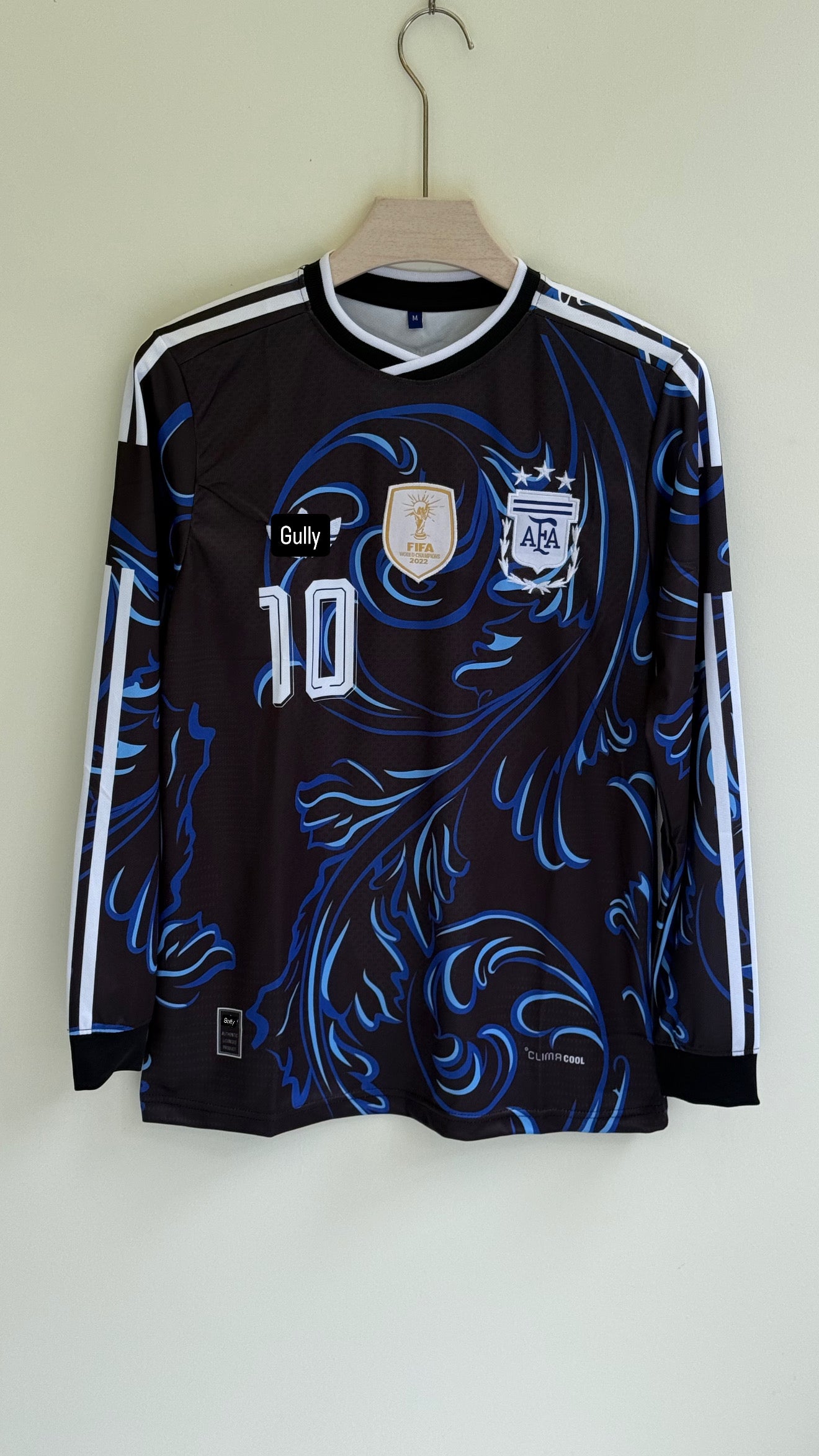 MESSI ARG 2026 WORLD CUP AWAY KIT FULL SLEEV EMBROIDERY