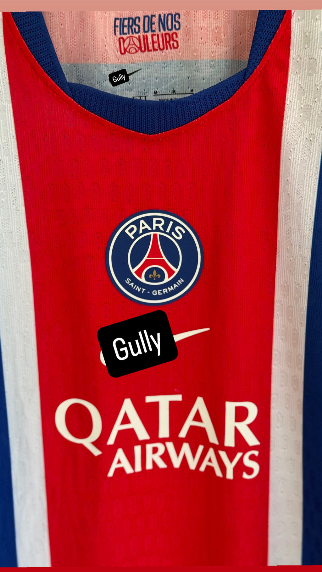 PSG HOME KIT 26/27 PLAYER VERSION EMBROIDERY