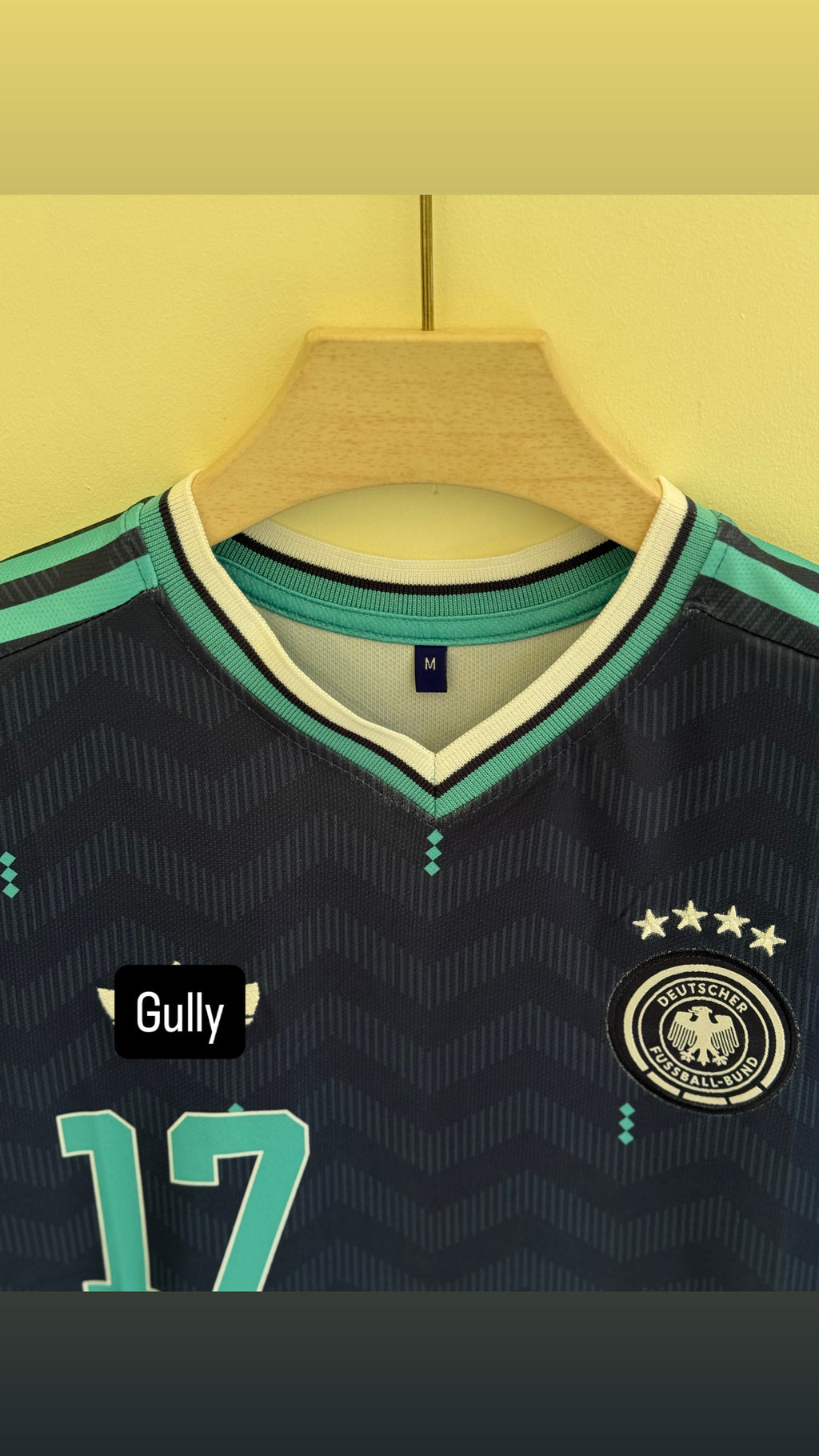 WRITZ GERMANY 2026 WORLD CUP AWAY KIT EMBROIDERY