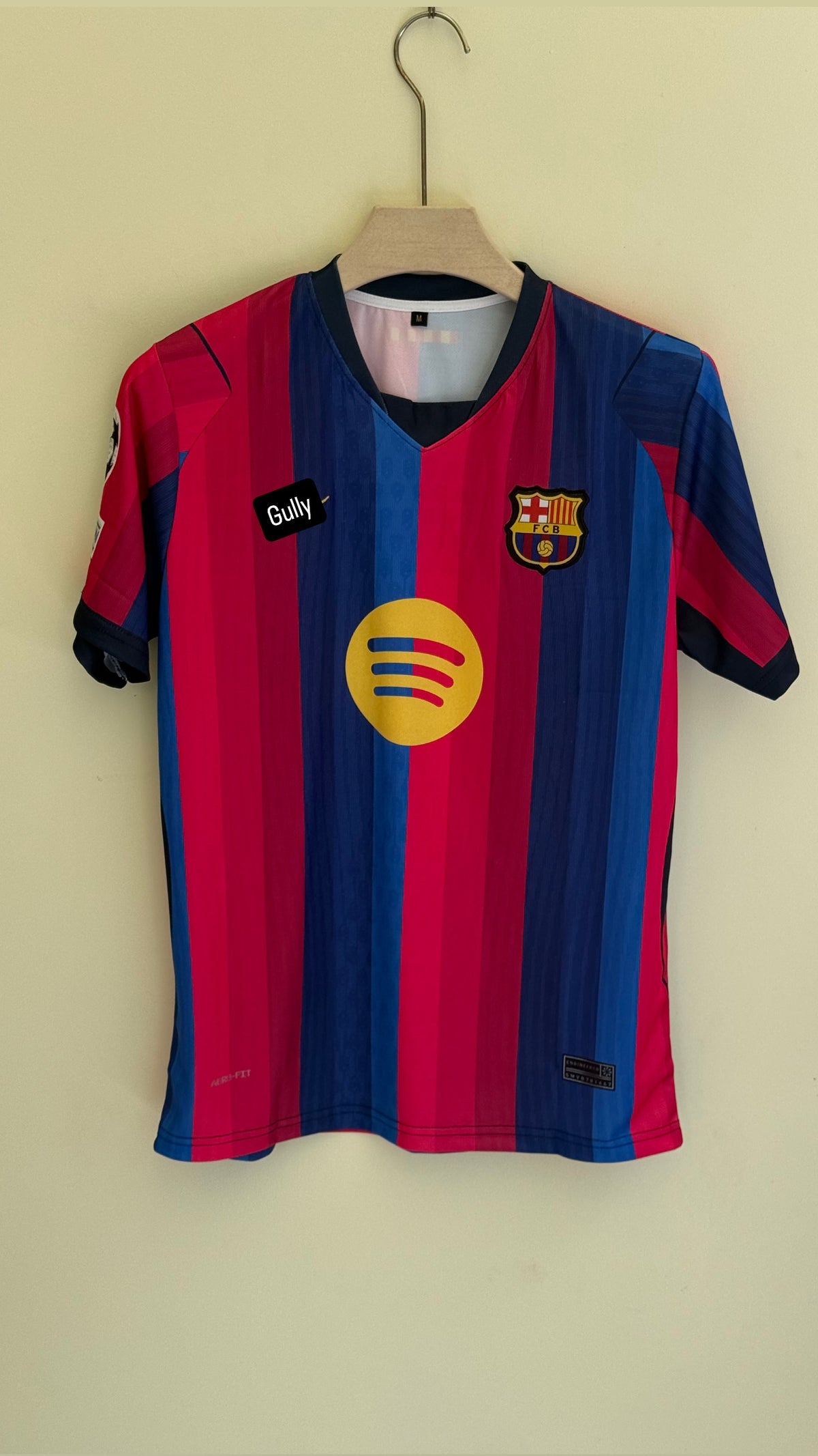 RAPHINHA BARCELONA HOME KIT 26/27 EMBROIDERY - Small