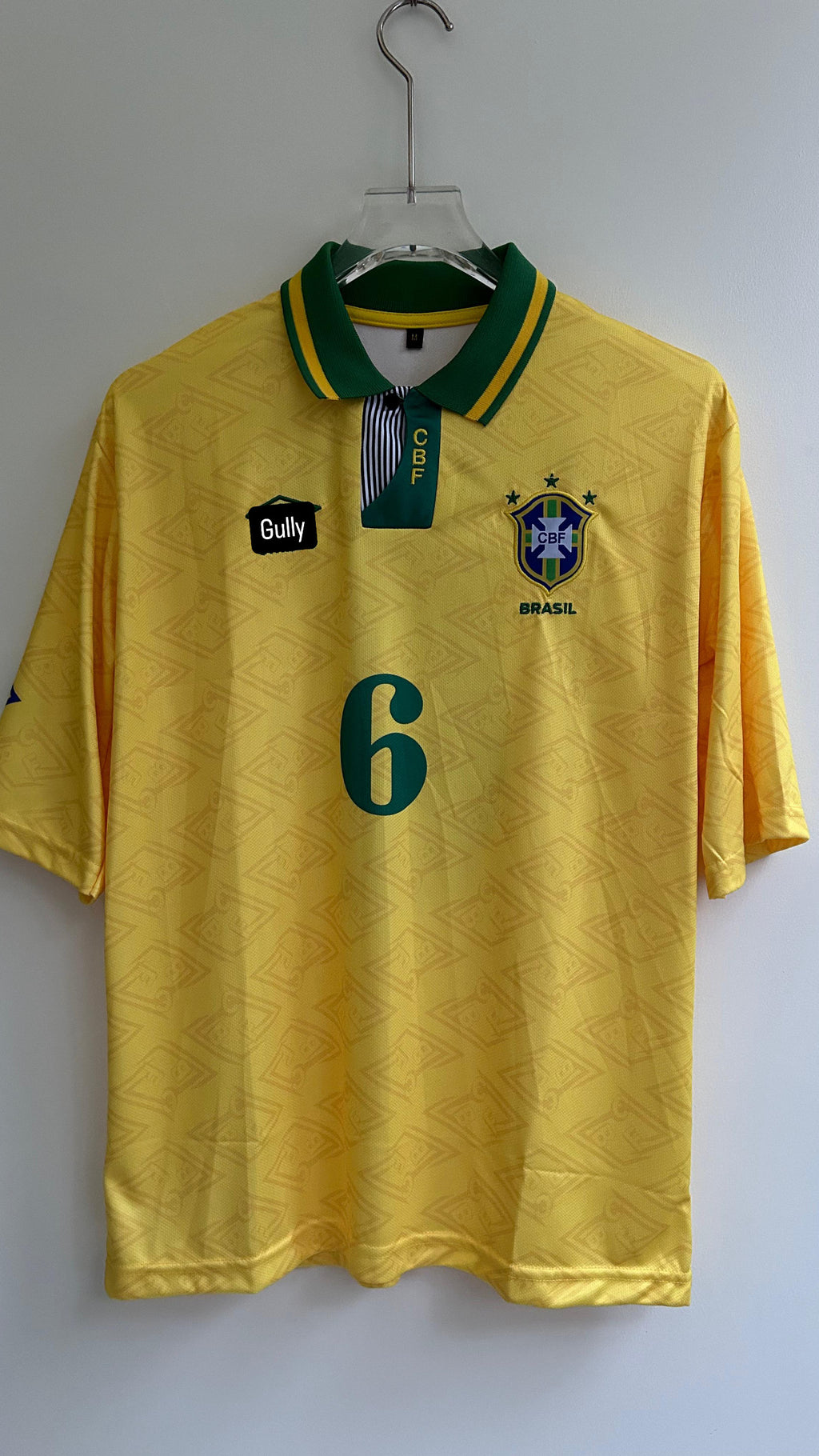 R.CARLOS BRAZIL POLO FIVE SLEEV EMBROIDERY