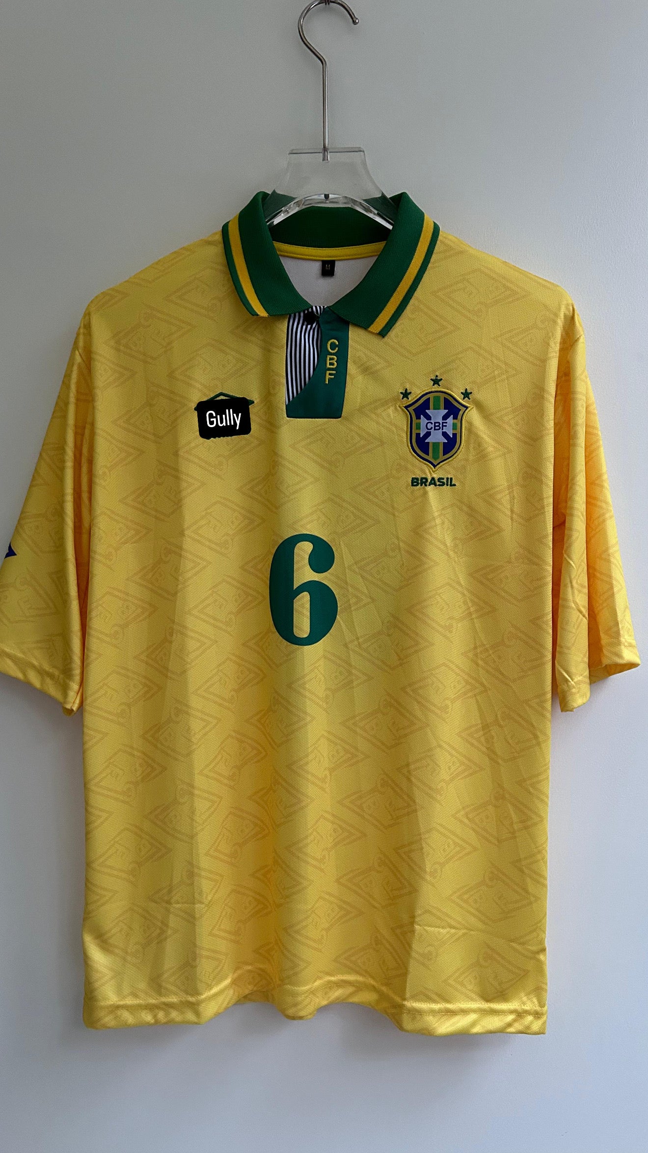 R.CARLOS BRAZIL POLO FIVE SLEEV EMBROIDERY