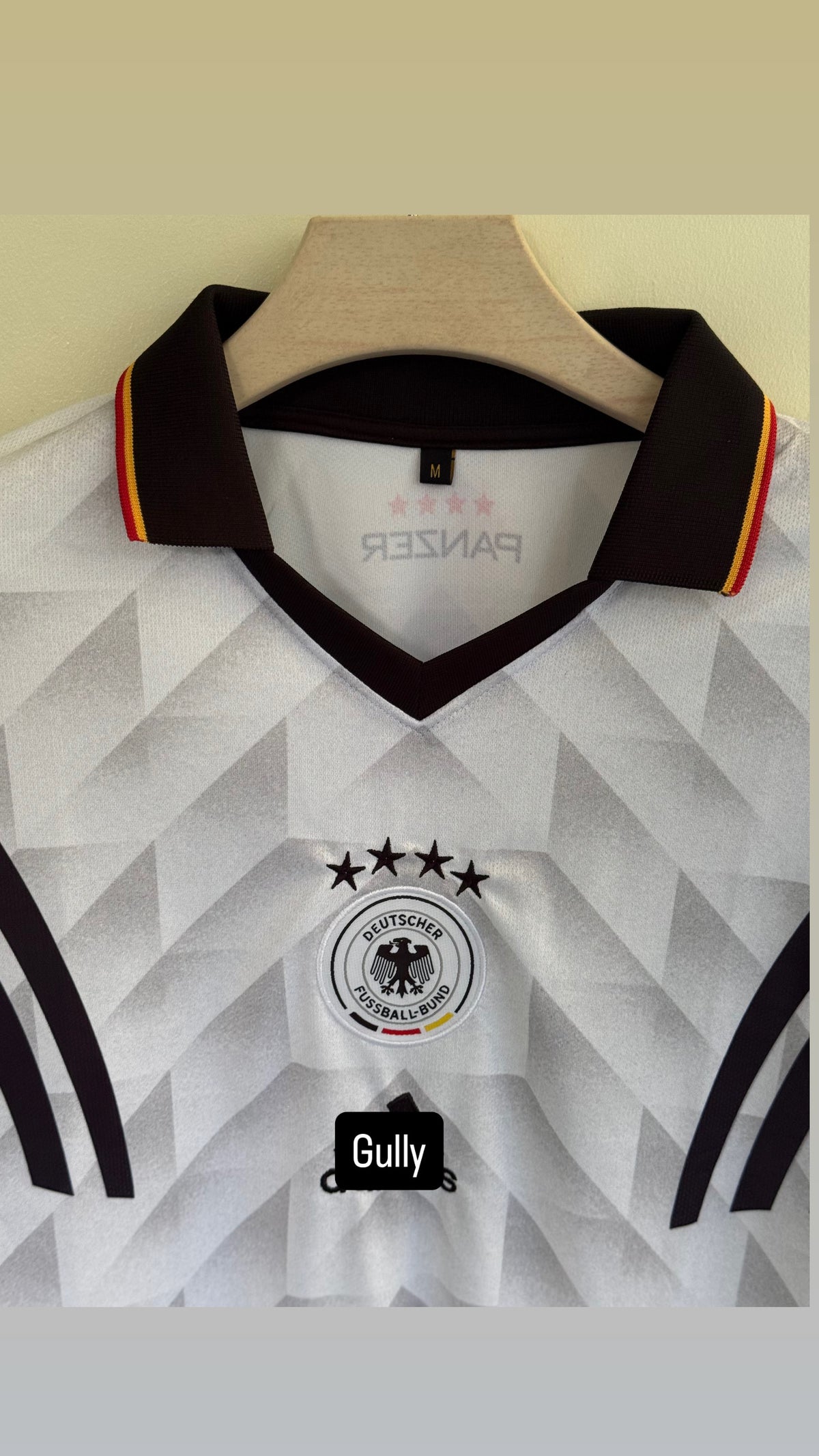 RUMMENIGGE GERMANY POLO FIVE SLEEV EMBROIDERY