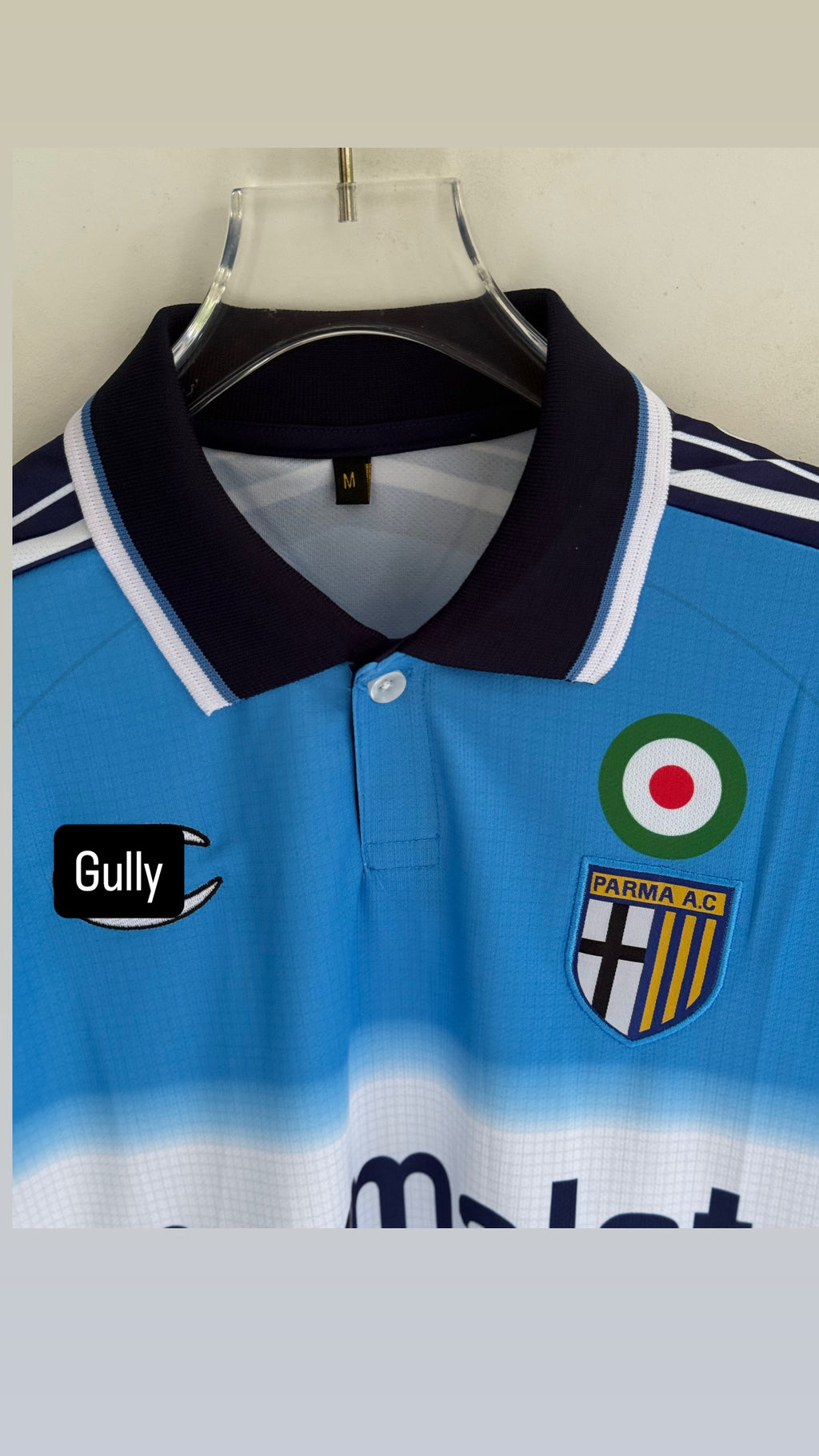 BUFFON PARMA FC POLO FIVE SLEEV EMBROIDERY
