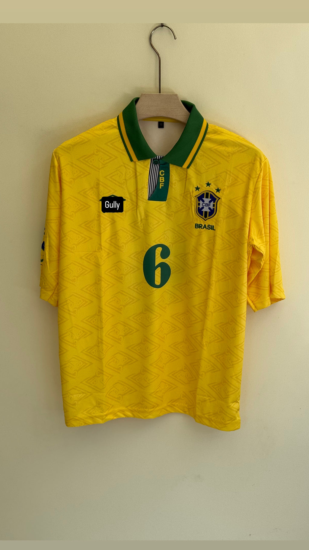 R.CARLOS BRAZIL POLO FIVE SLEEV EMBROIDERY