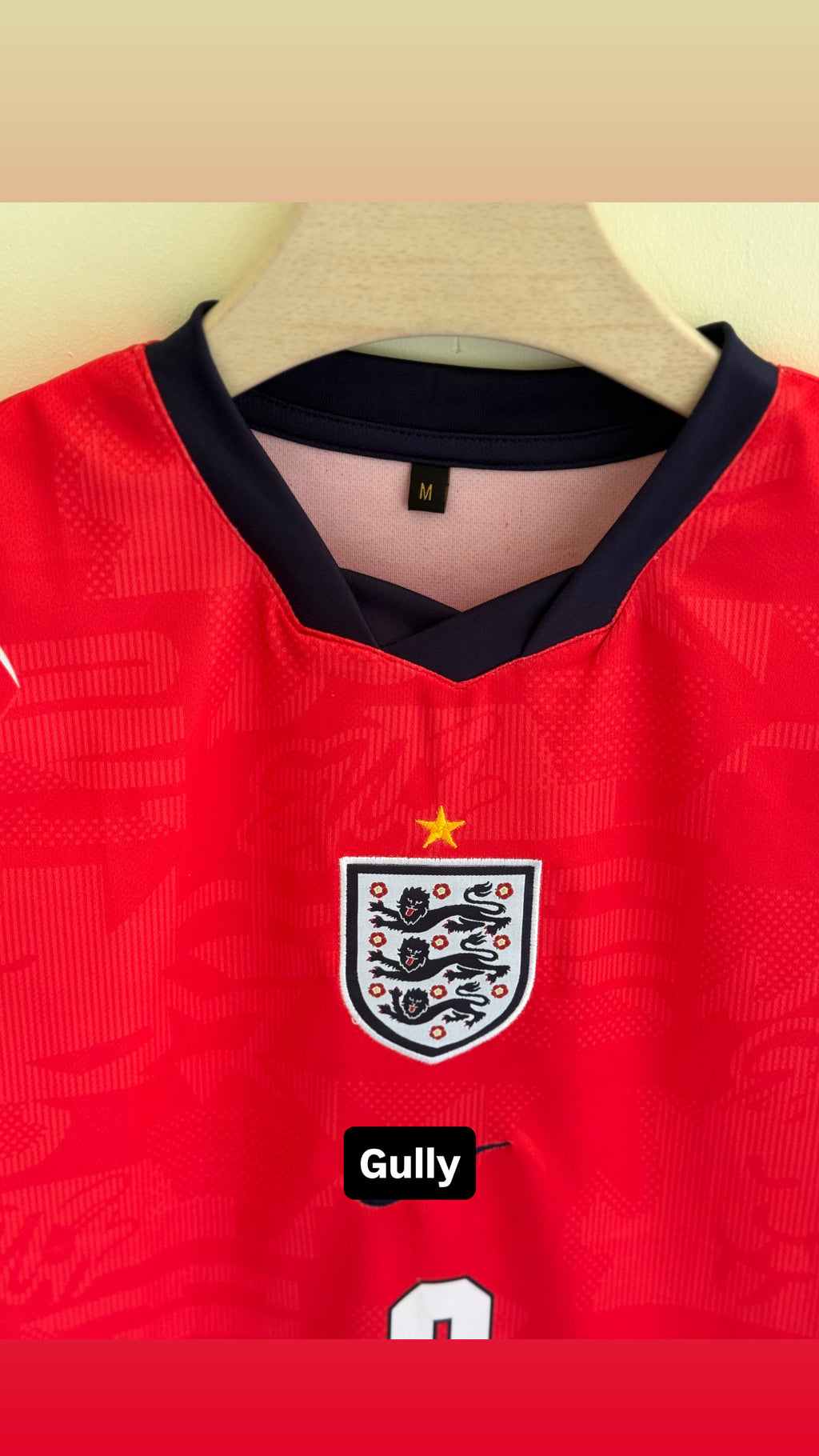 ENGLAND AWAY 2026 WORLD CUP KIT EMBROIDERY