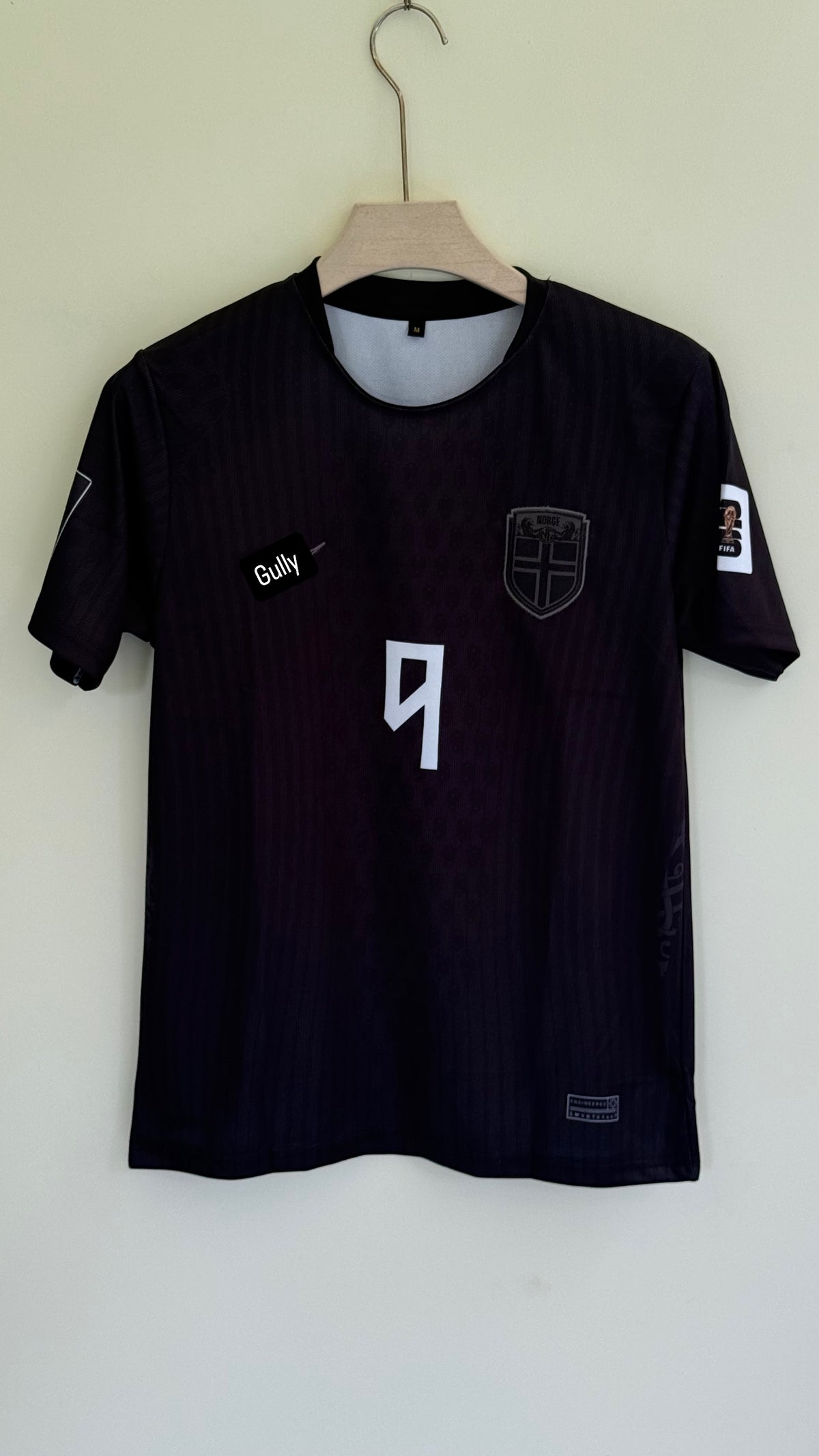 HALAND NORWAY WORLD CUP 2026 AWAY KIT EMBROIDERY - Small