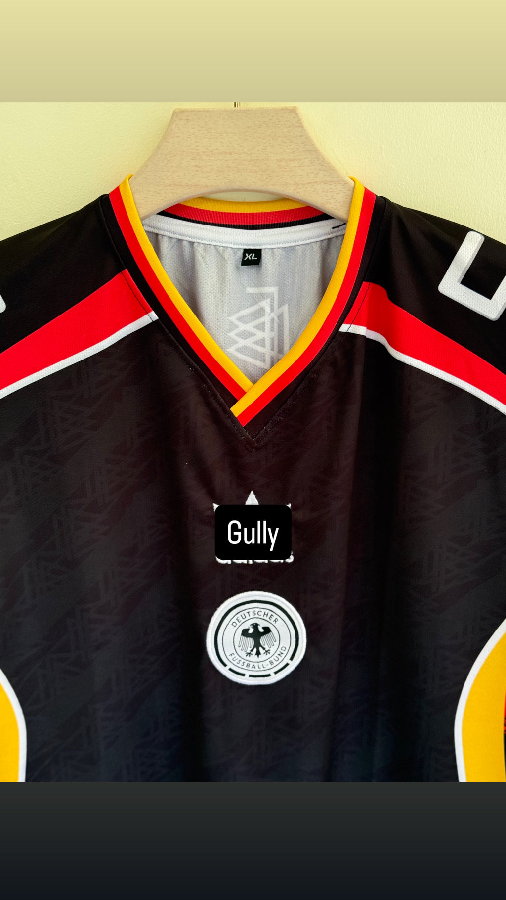 BECKENBAUER GERMANY  FIVE SLEEV EMBROIDERY
