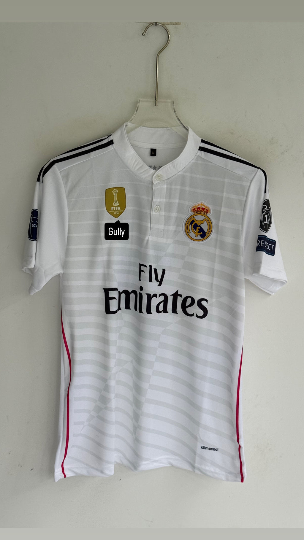 RONALDO  REAL MADRID 2014 HOME KIT EMBROIDERY