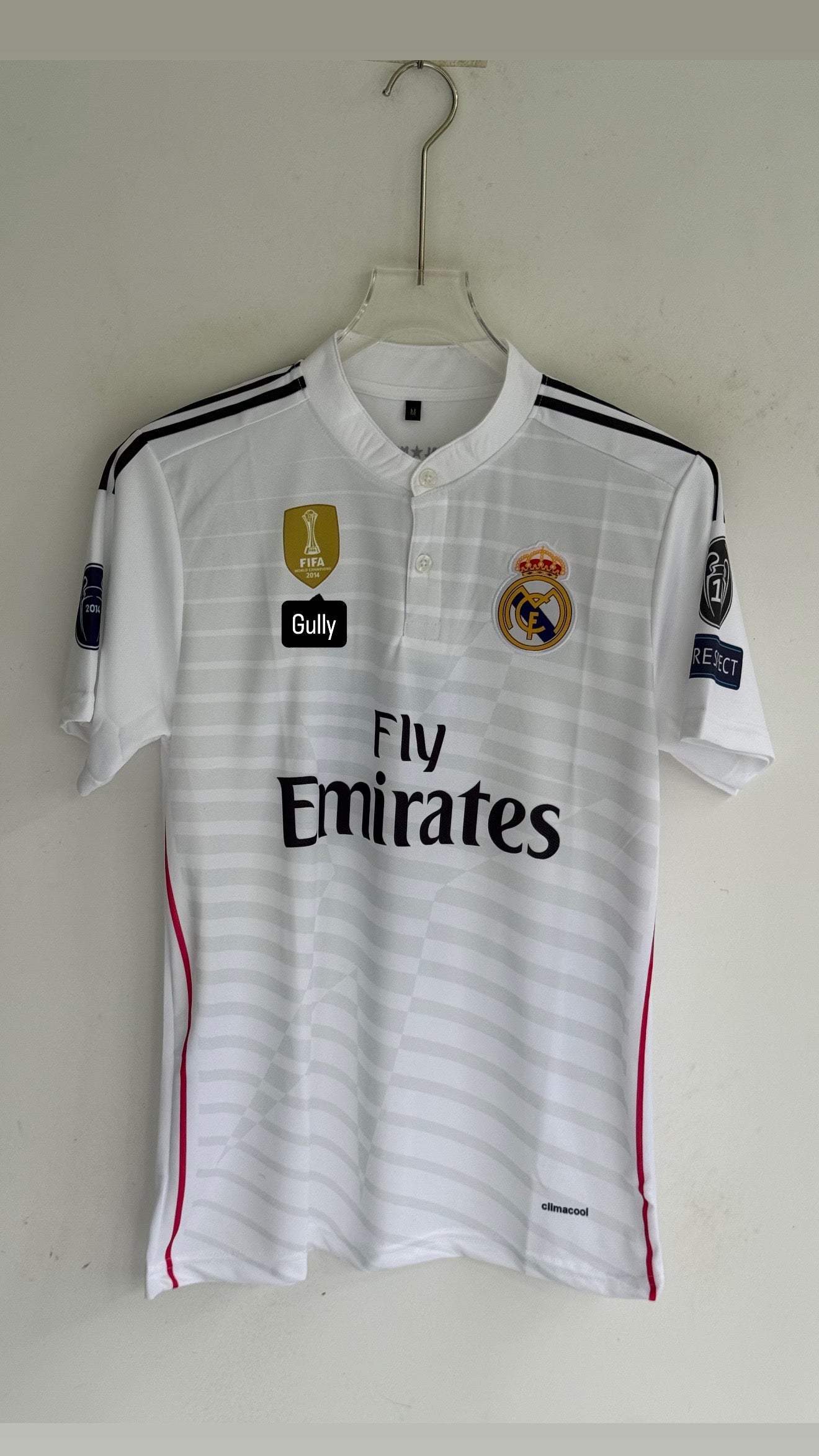 RONALDO  REAL MADRID 2014 HOME KIT EMBROIDERY
