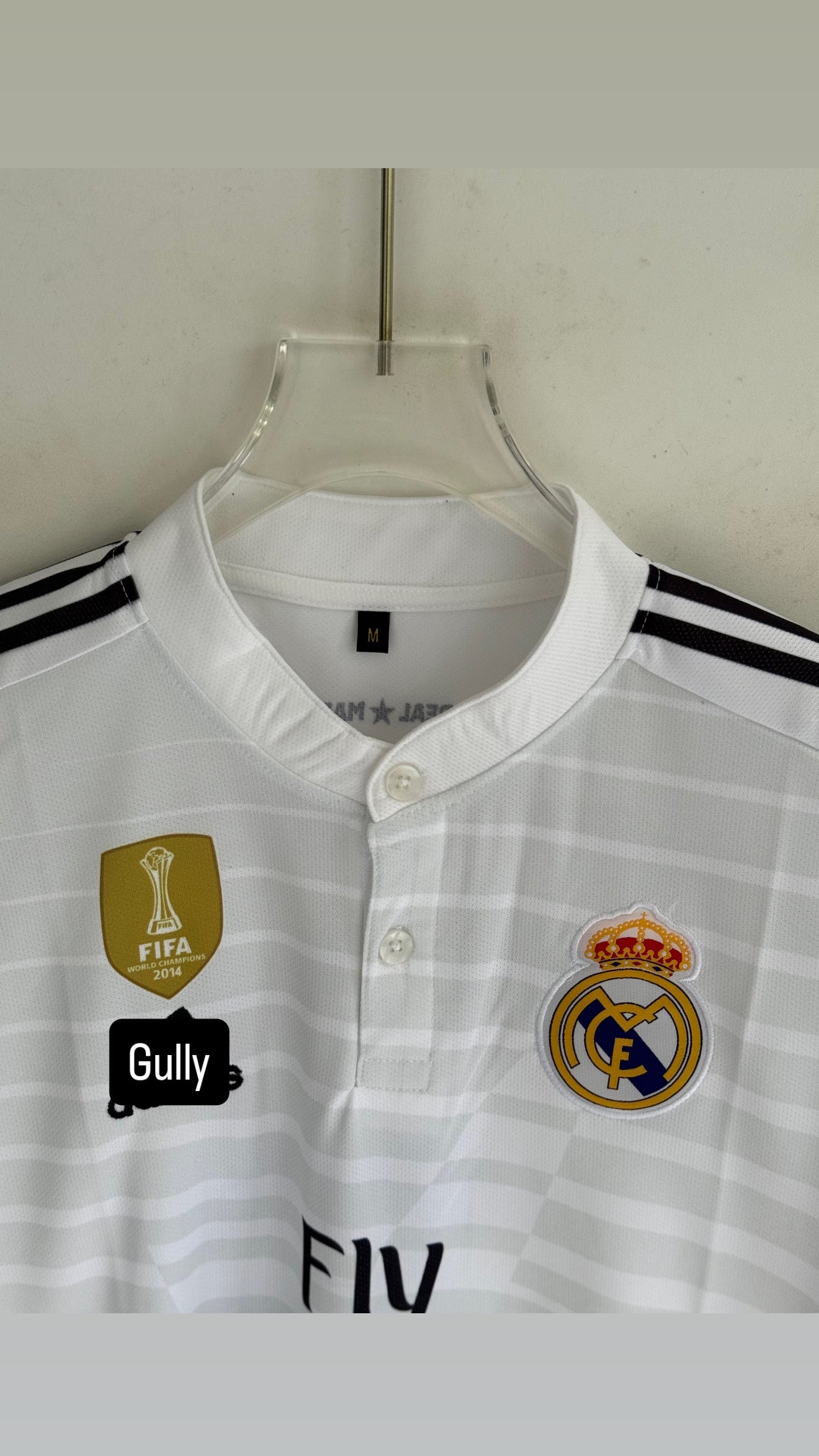RONALDO  REAL MADRID 2014 HOME KIT EMBROIDERY