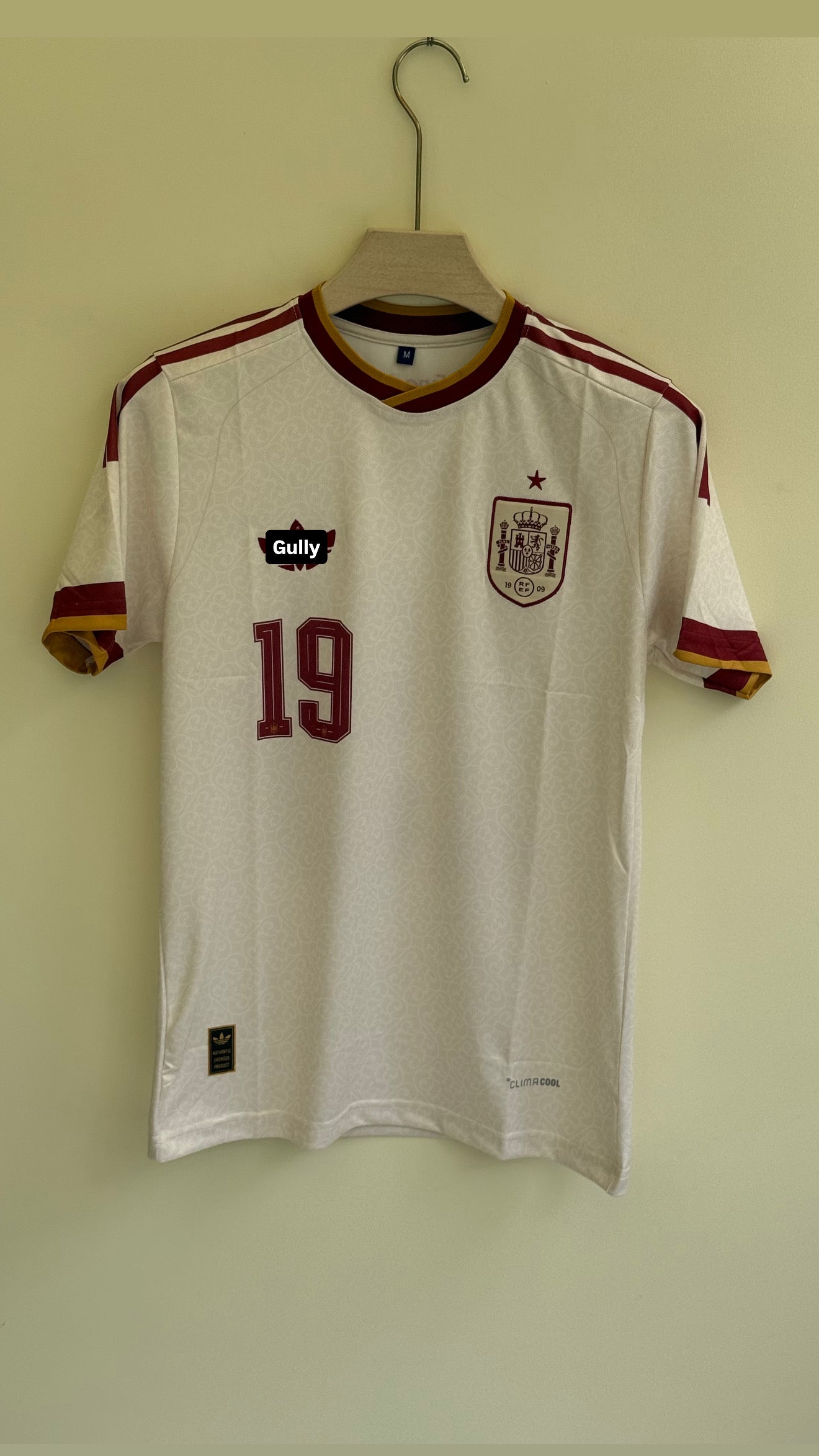 YAMAL SPAIN WORLD CUP 2026 AWAY KIT EMBROIDERY