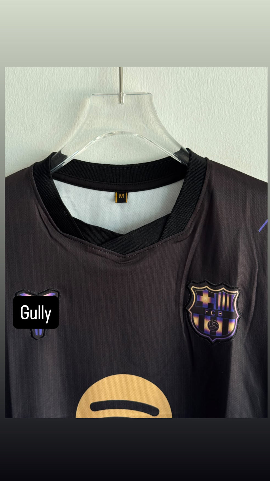 BARCELONA 26/27 AWAY KIT FULL SLEEV EMBROIDERY