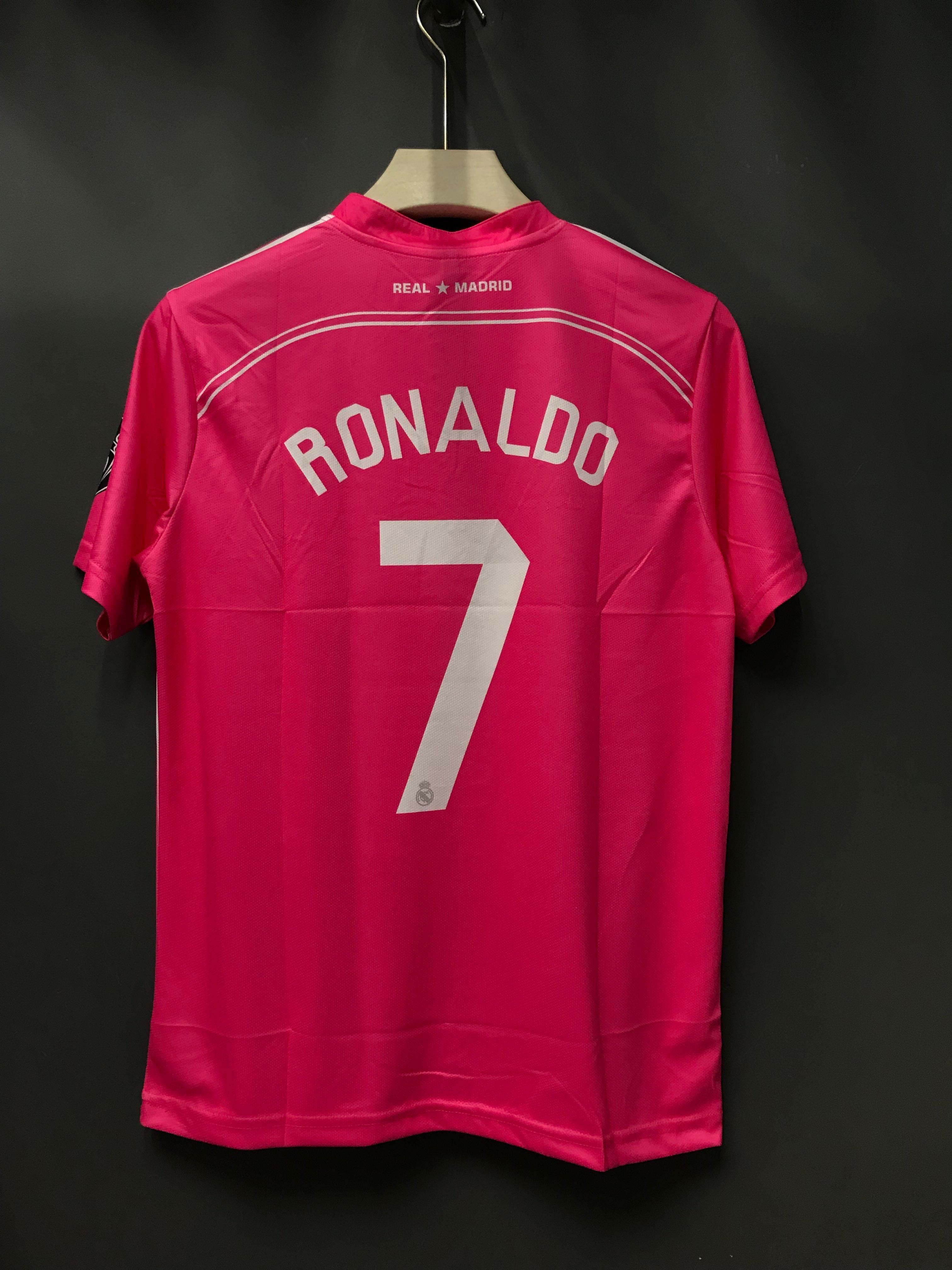 RONALDO REAL MADRID PINK KIT EMBROIDERY
