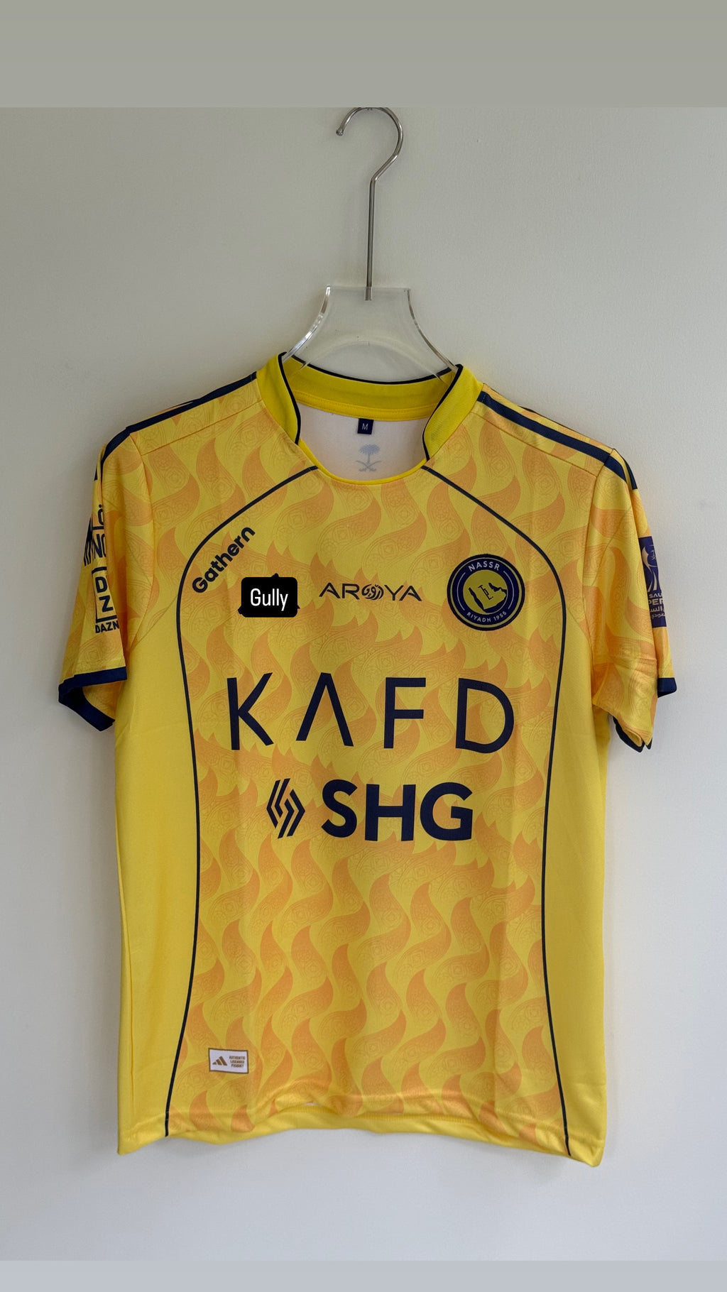 RONALDO AL NASAR 25/26 HOME KIT EMBROIDERY