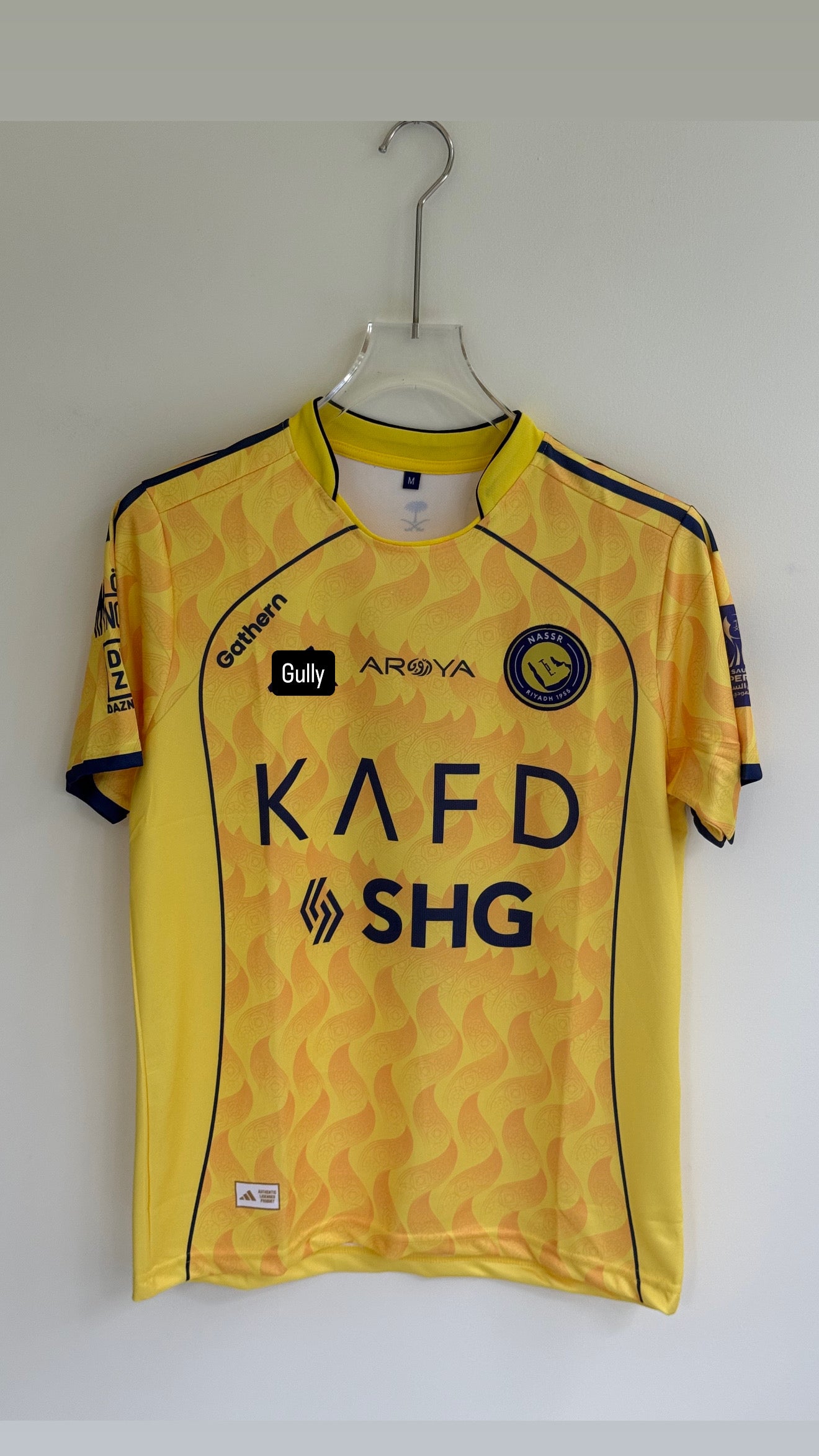 RONALDO AL NASAR 25/26 HOME KIT EMBROIDERY