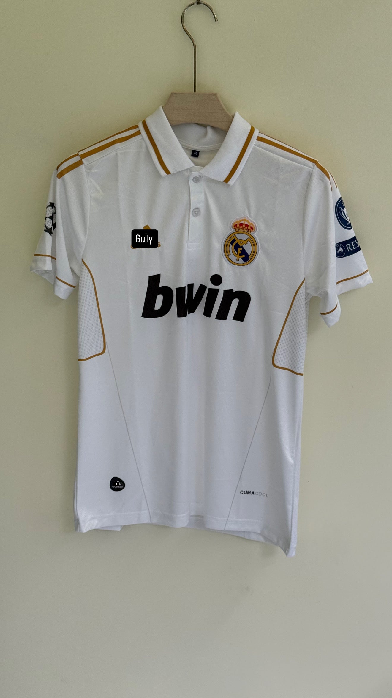 RONALDO REAL MADRID 2012 HOME KIT POLO EMBROIDERY