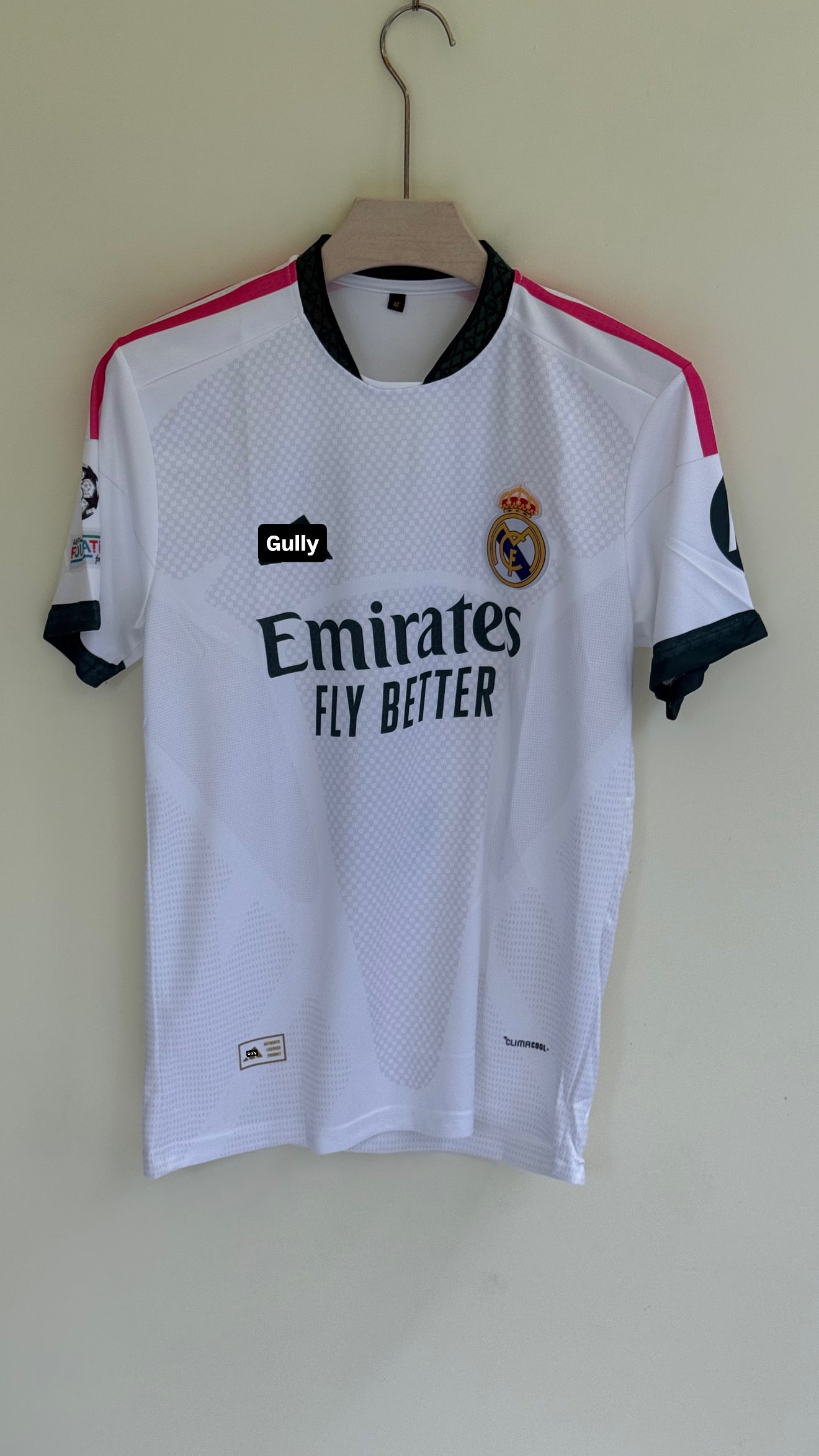 BELLINGHAM REAL MADRID HOME KIT 26/27 EMBROIDERY