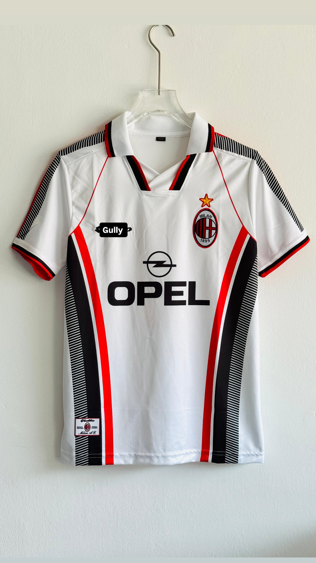 MALDINI AC MILAN AWAY KIT POLO EMBROIDERY