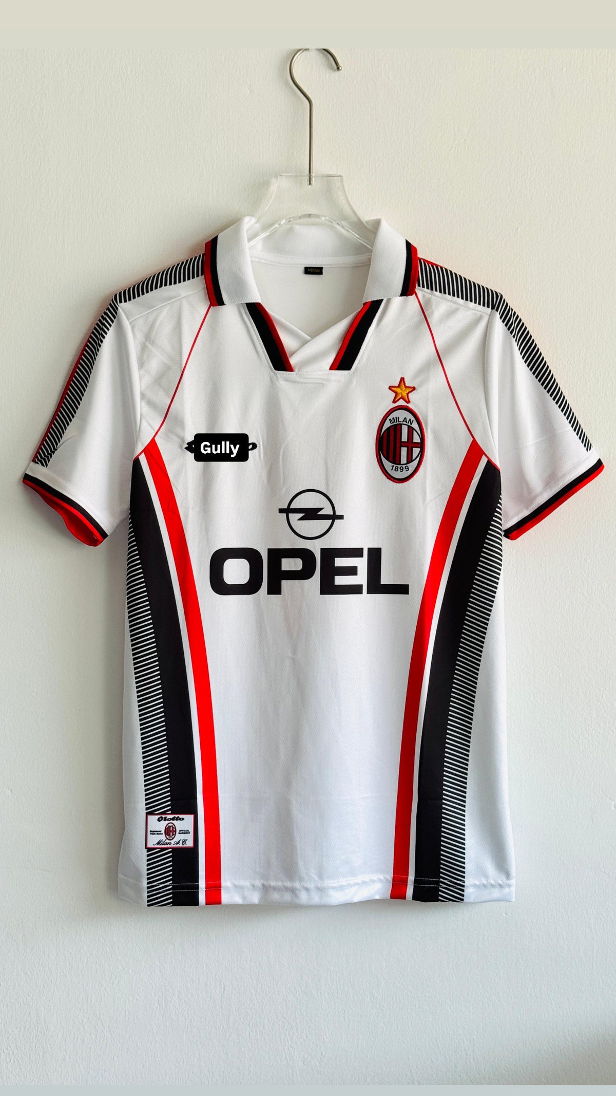 MALDINI AC MILAN AWAY KIT POLO EMBROIDERY - 3XL