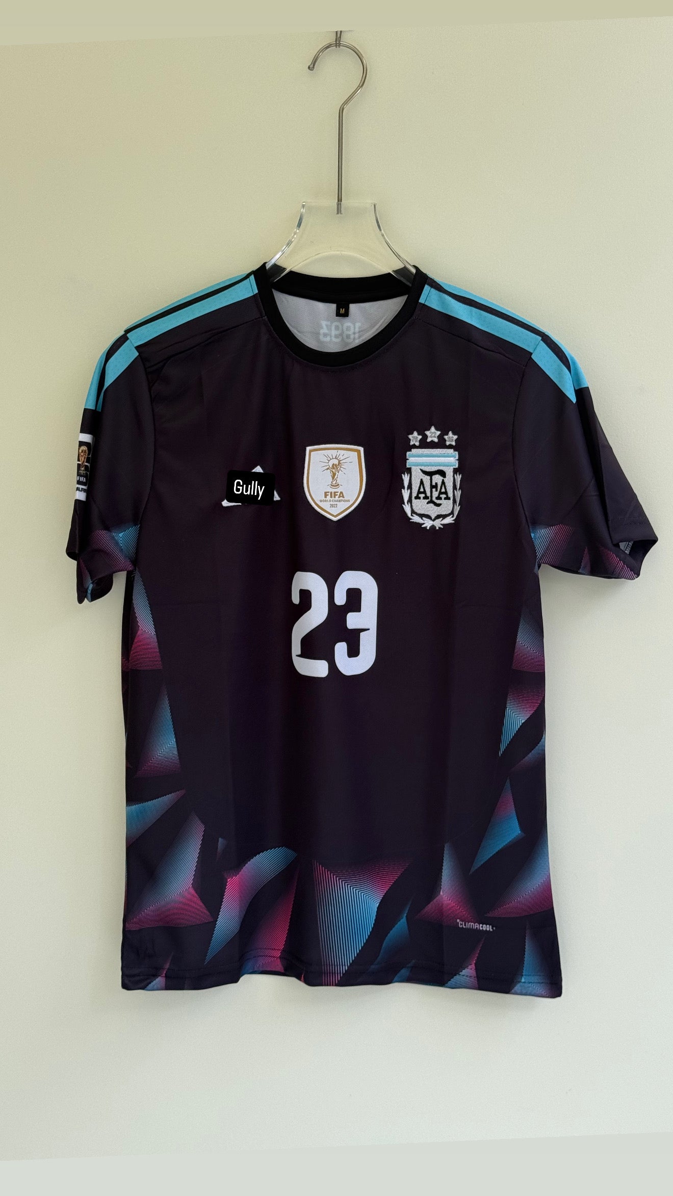 E.MARTINEZ ARG WORLD CUP GOAL KEEPER KIT EMBROIDERY (with winning year )