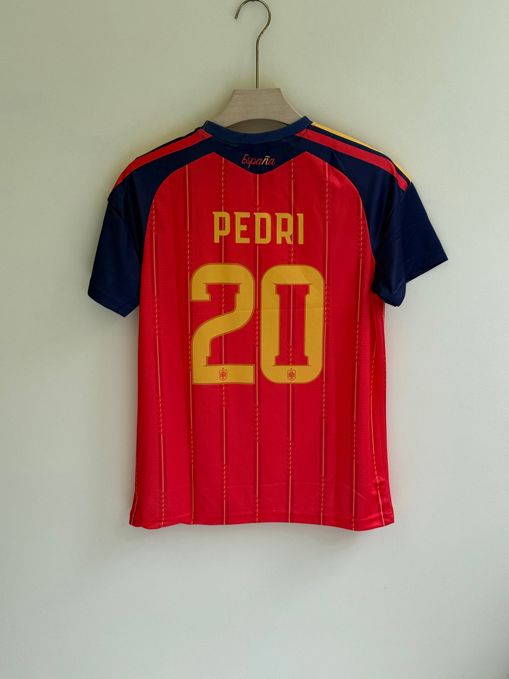 PEDRI SPAIN HOME 2026 WORLD CUP KIT EMBROIDERY