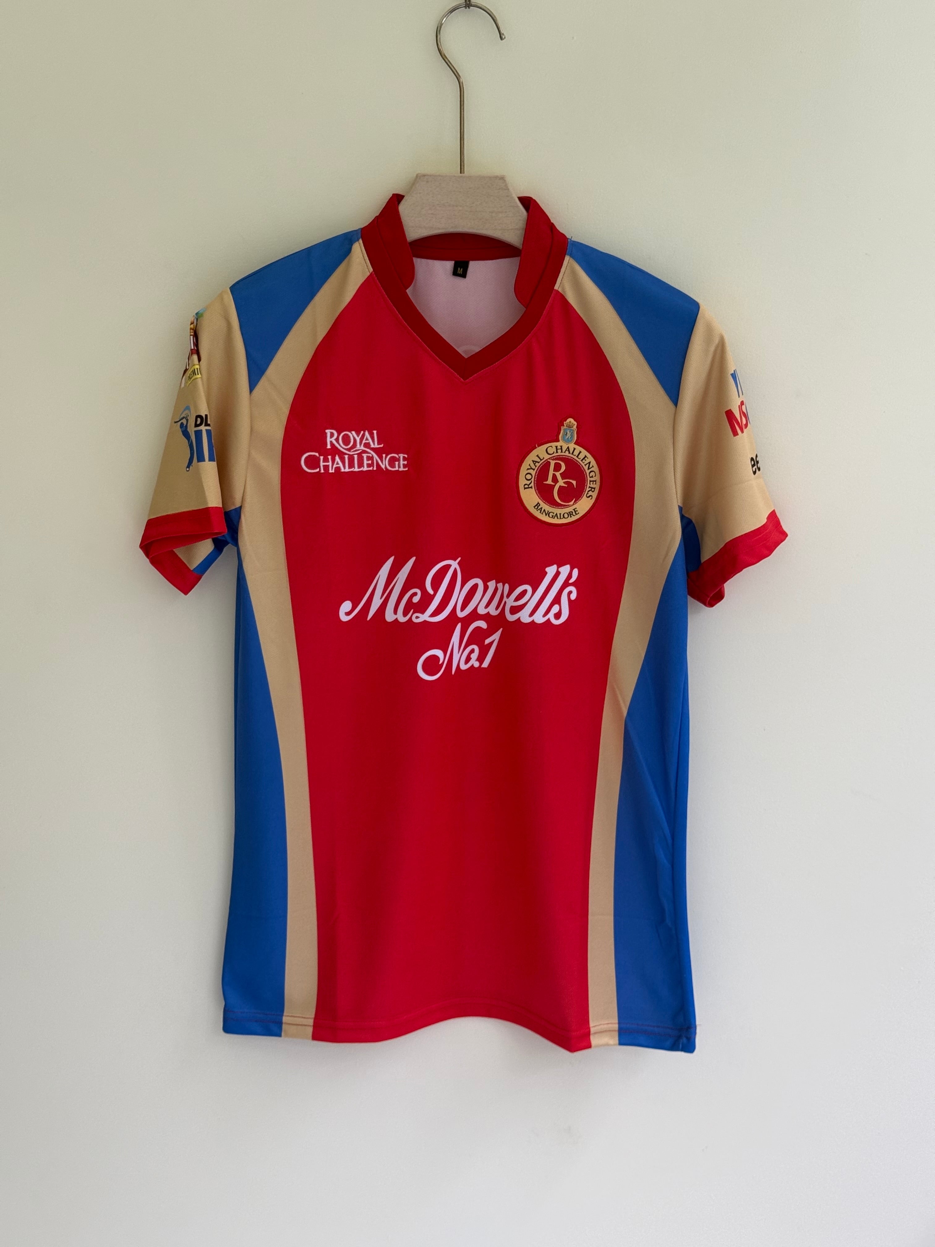 AB DE VILLERS 2011 RCB HOME KIT EMBROIDERY
