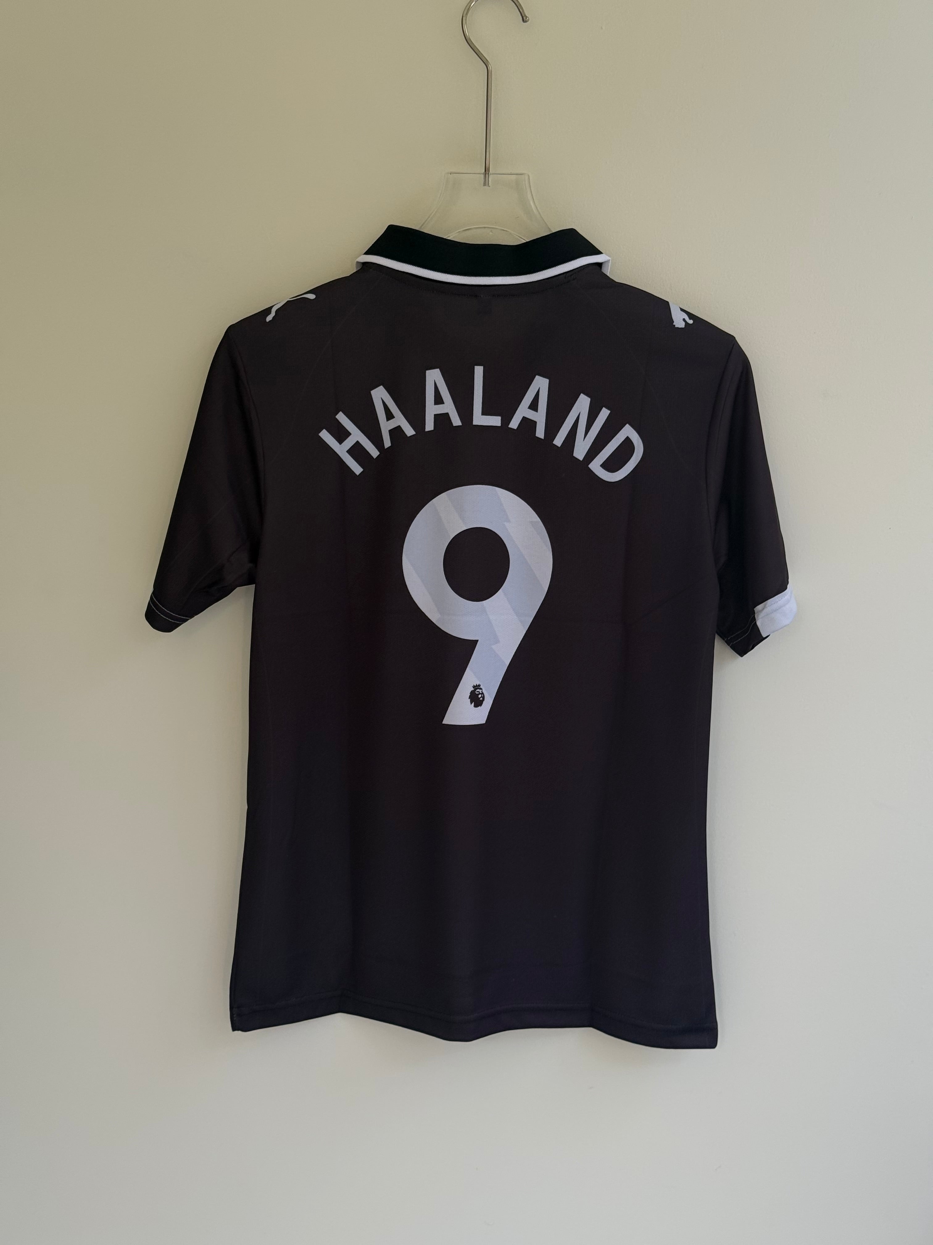 HALAND MANCHESTER CITY AWAY KIT 25/26 POLO EMBROIDERY