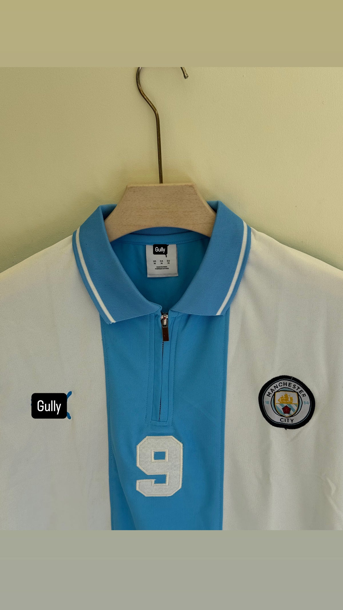 MANCHESTER CITY POLO EMBROIDERY T SHIRT