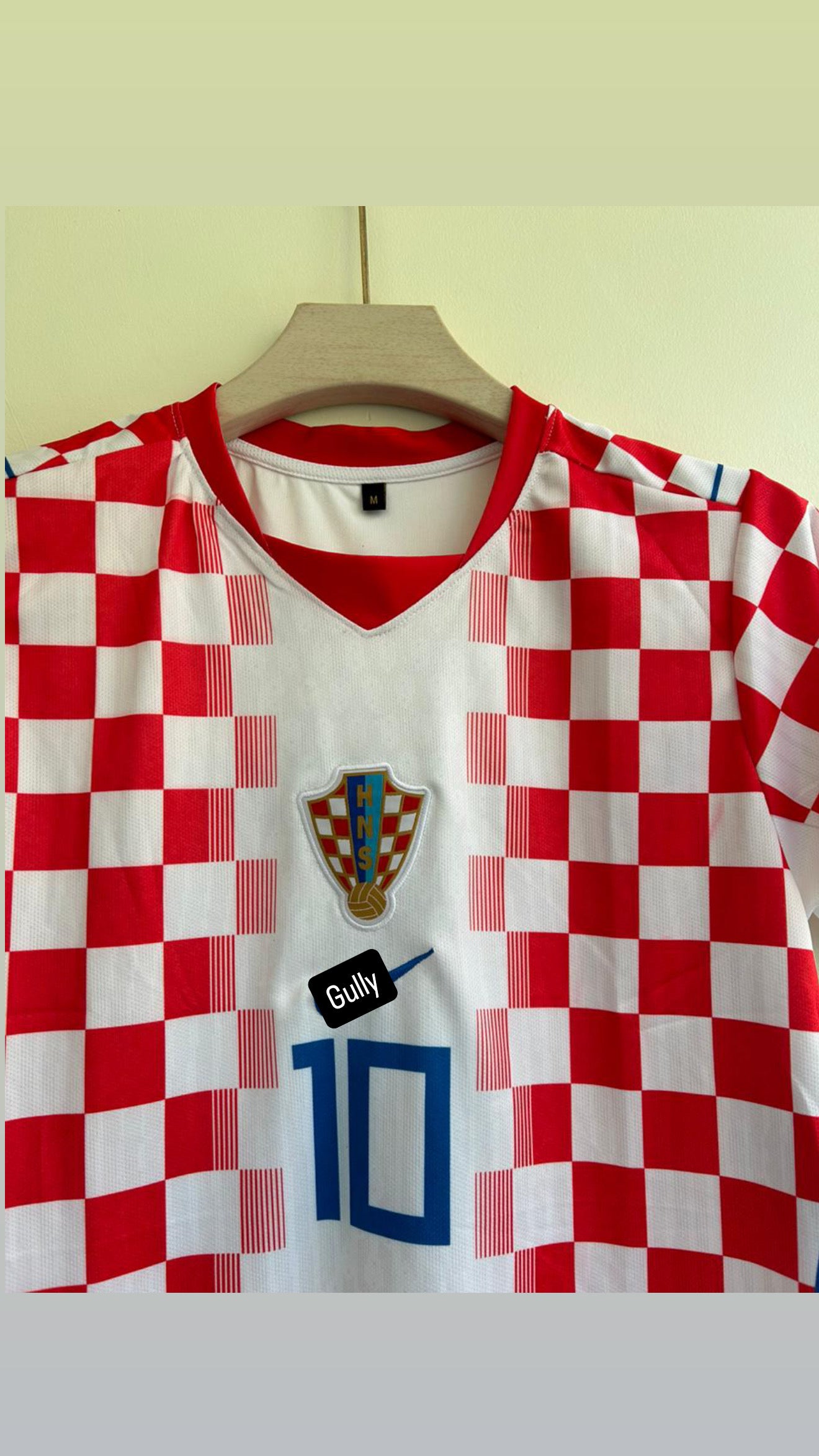 MODRIC CROATIA 2026 WORLD CUP HOME KIT EMBROIDERY